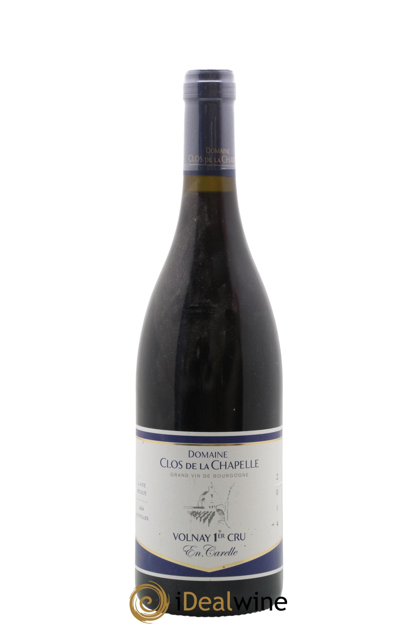 Volnay 1er Cru En Carelle Clos de la Chapelle 2014 - Lot de 1 bouteille - 0