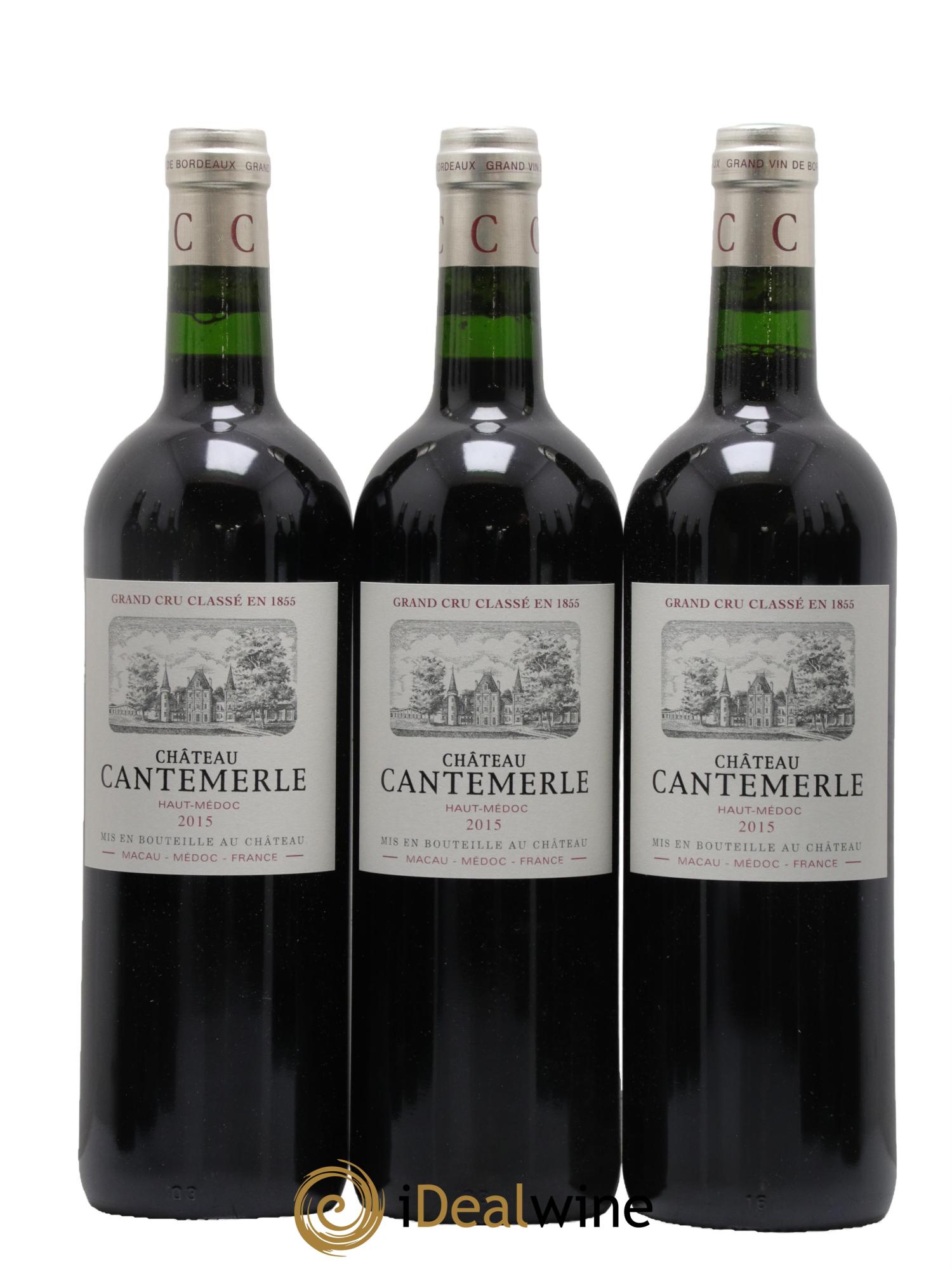 Château Cantemerle 5ème Grand Cru Classé 2015 - Lot de 12 bouteilles - 2