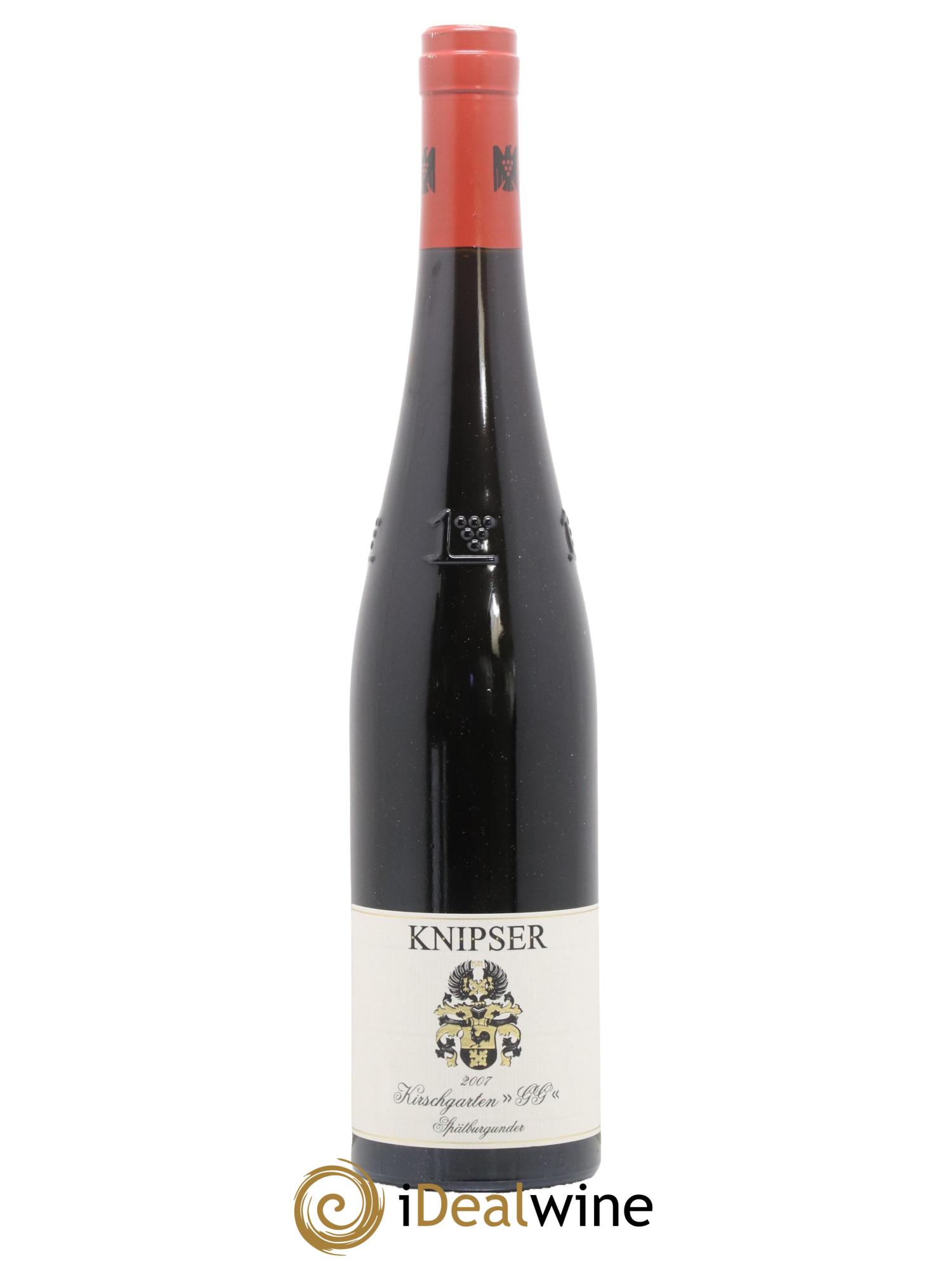 Allemagne Kirschgarten Spatburgunder Grosses Gewachs Weingut Knipser 2007 - Lot de 1 bouteille - 0