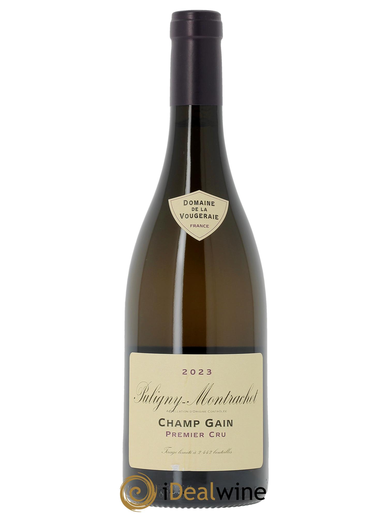 Puligny-Montrachet 1er Cru Champ Gain La Vougeraie  2023 - Posten von 1 Flasche - 0