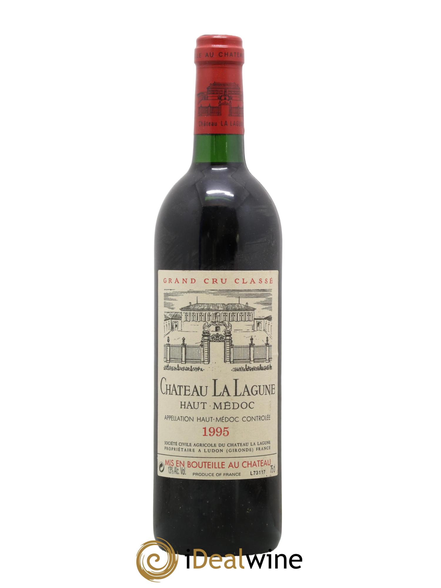Château la Lagune 3ème Grand Cru Classé 1995 - Lot de 1 bouteille - 0