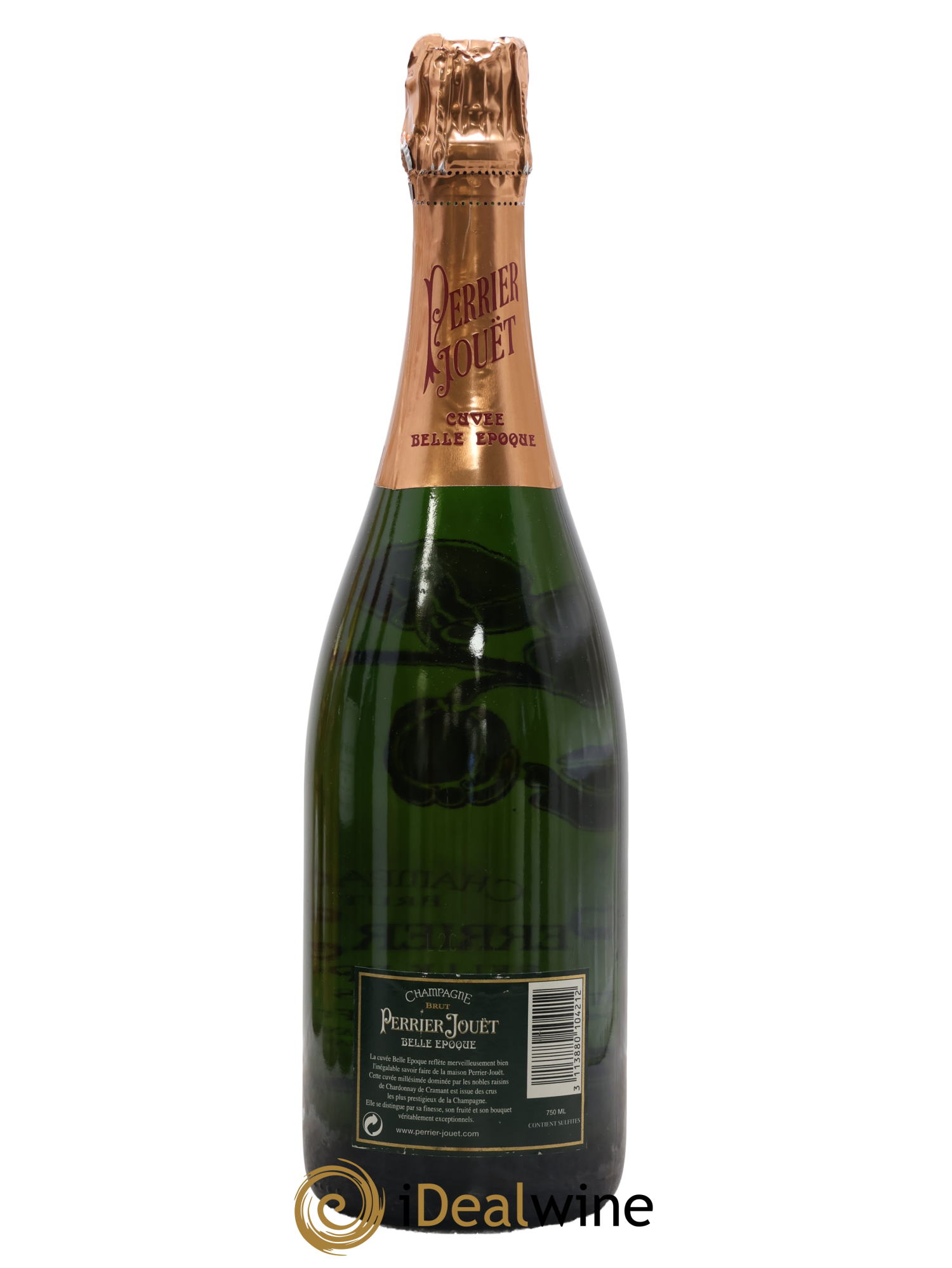 Cuvée Belle Epoque Brut Perrier-Jouët 1998 - Lot de 1 bouteille - 1