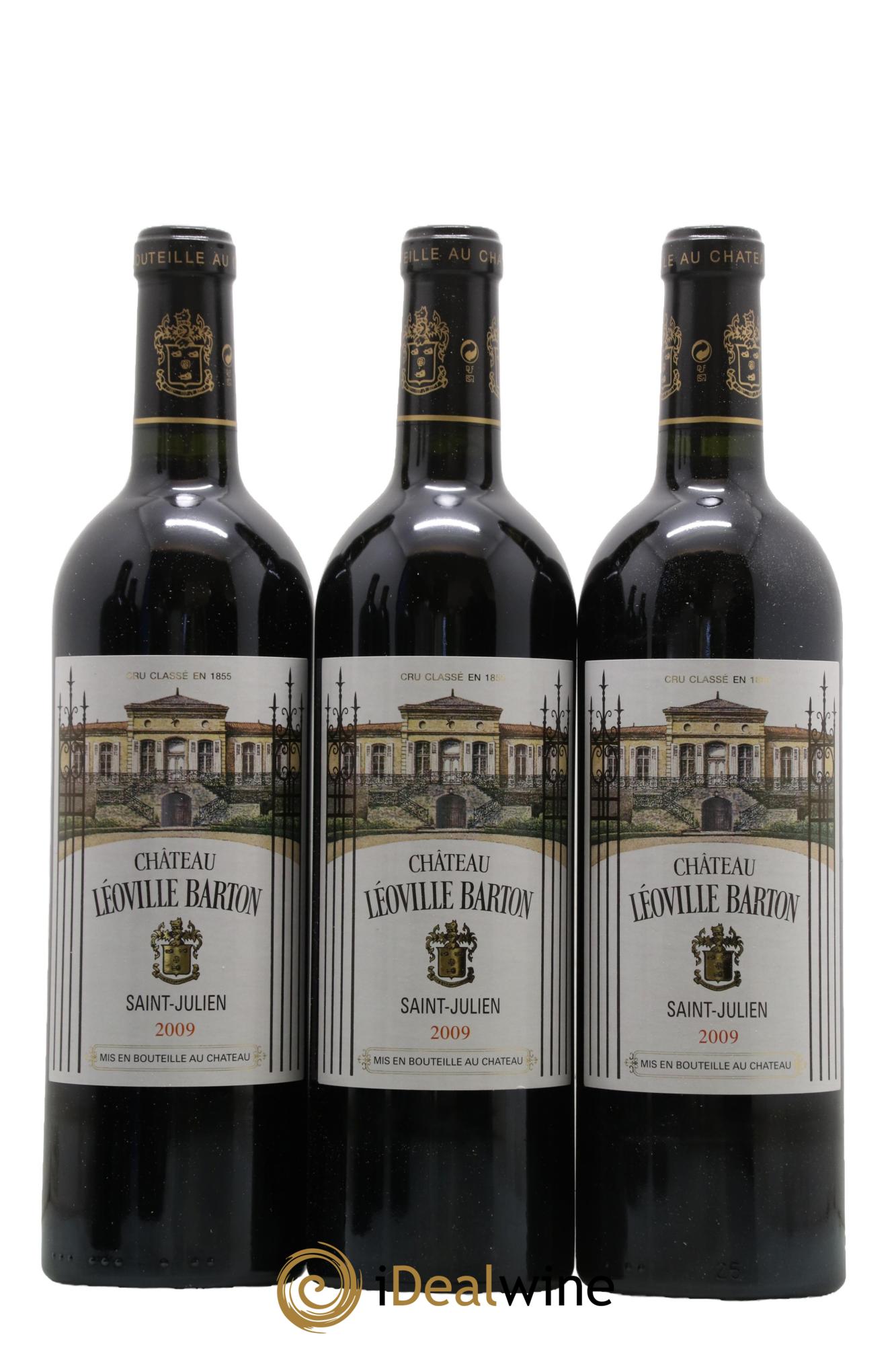 Château Léoville Barton 2ème Grand Cru Classé 2009 - Lot de 6 bouteilles - 1