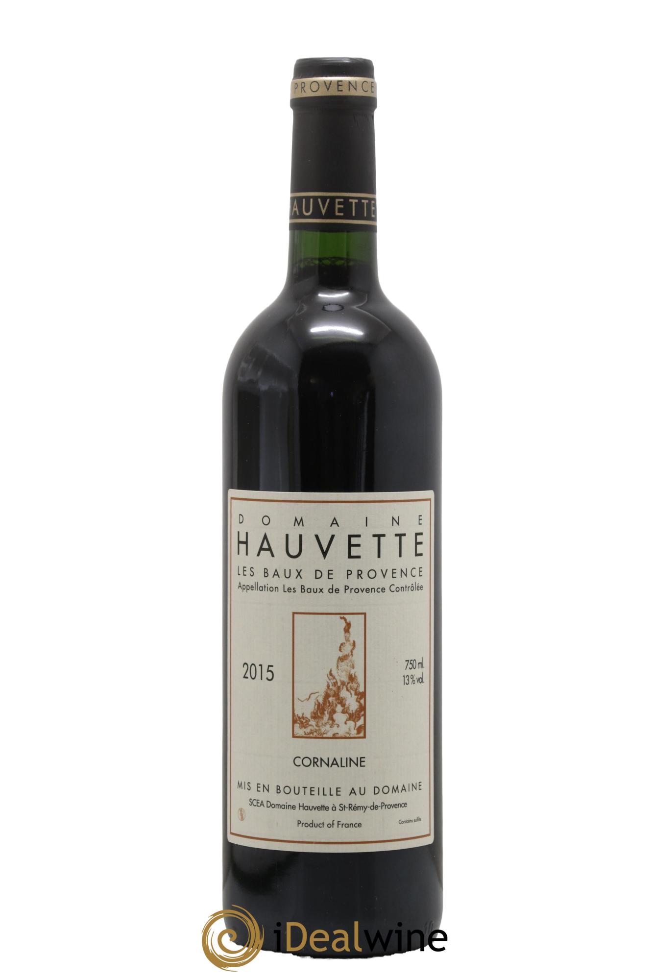 Baux de Provence Cornaline Hauvette (Domaine) 2015 - Lot de 1 bouteille - 0