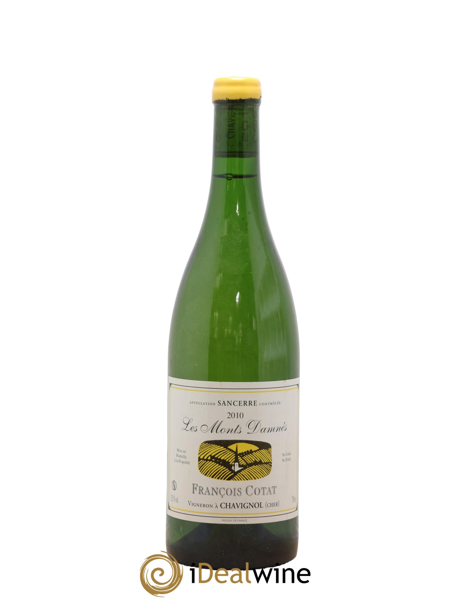 Sancerre Les Monts Damnés François Cotat 2010 - Lot de 1 bouteille - 0