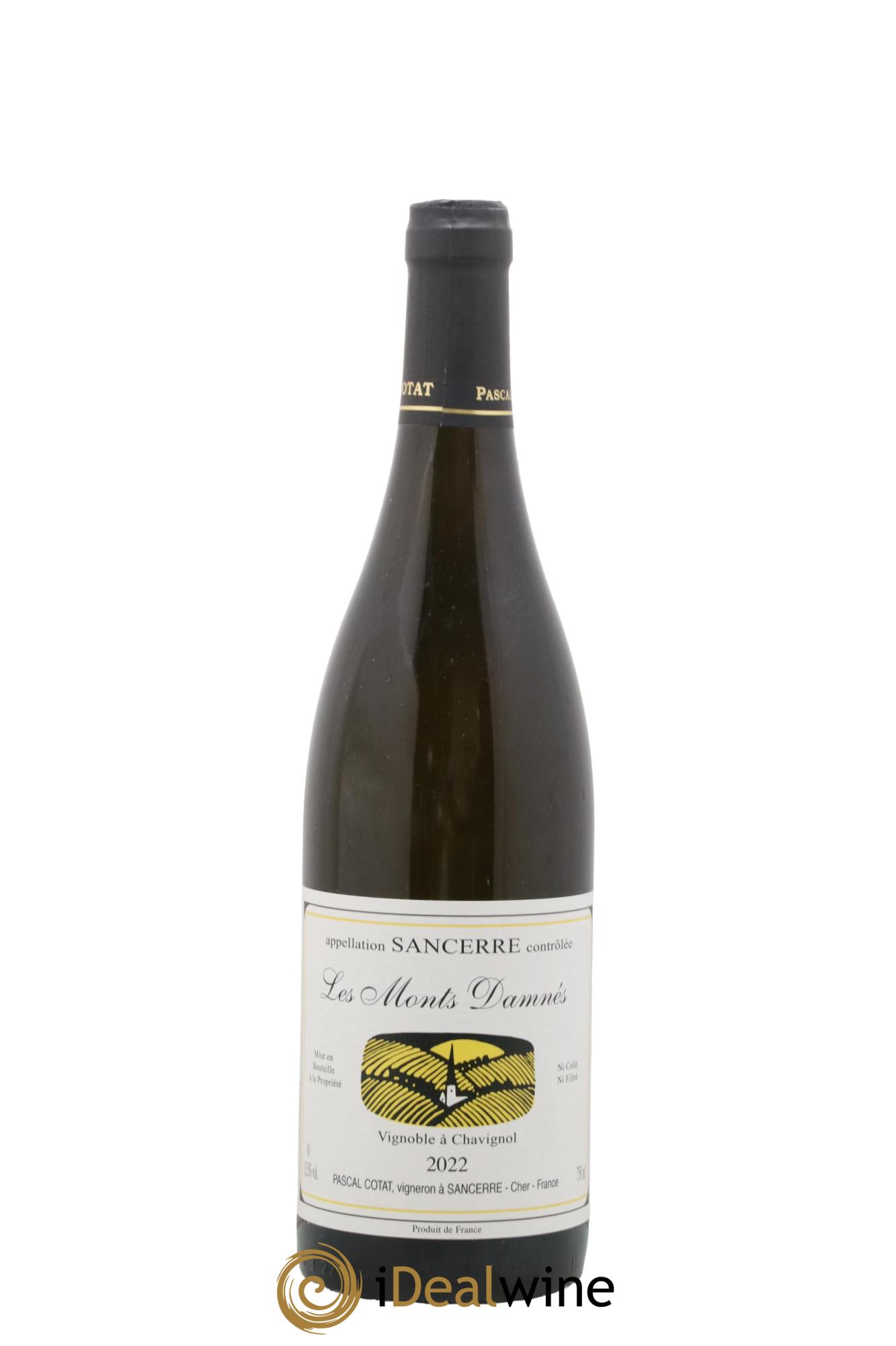 Sancerre Les Monts Damnés Pascal Cotat 2022 - Lot de 1 bouteille - 0