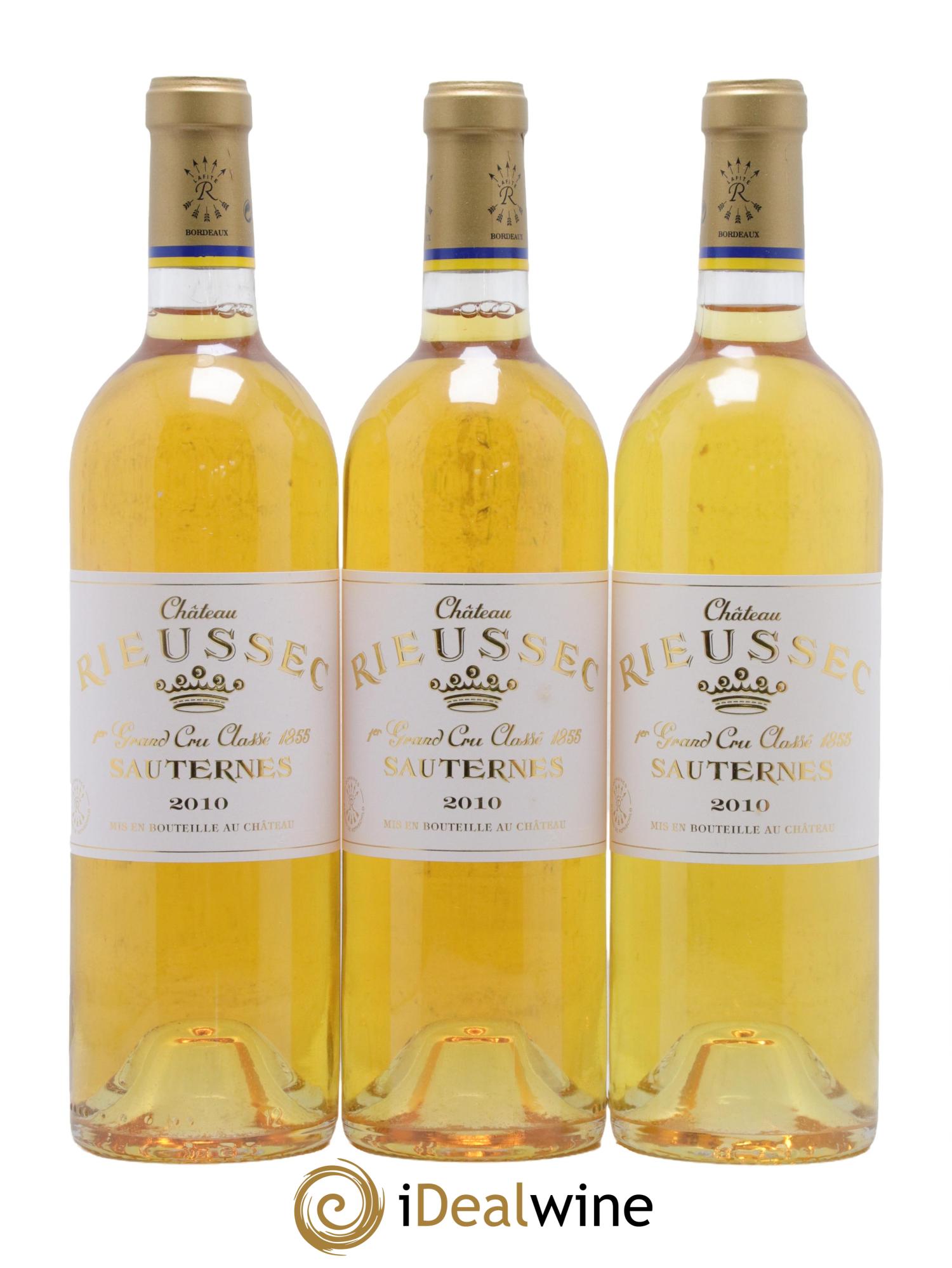 Château Rieussec 1er Grand Cru Classé 2010 - Lotto di 6 bottiglie - 2