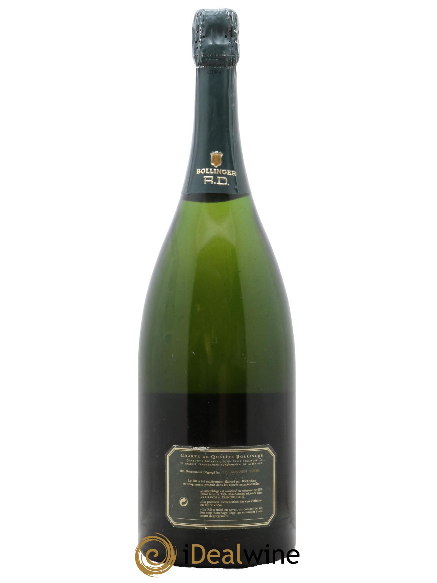 R.D. Extra-Brut Bollinger 1979 - Lot de 1 magnum - 1