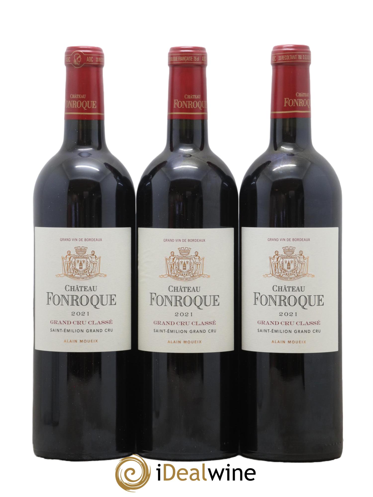 Château Fonroque Grand Cru Classé 2021 - Lot de 6 bouteilles - 2