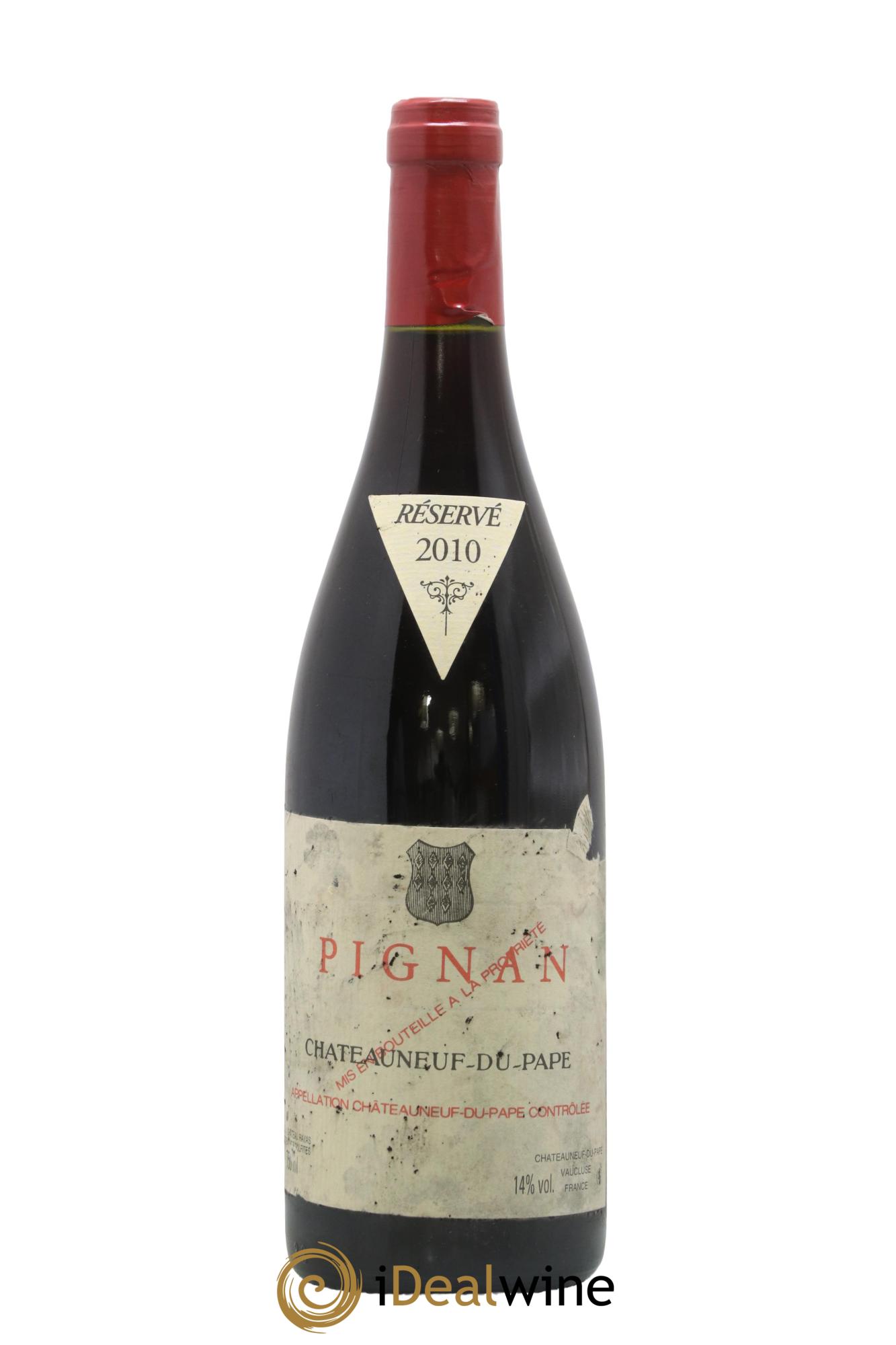 Châteauneuf-du-Pape Pignan Emmanuel Reynaud 2010 - Posten von 1 Flasche - 0