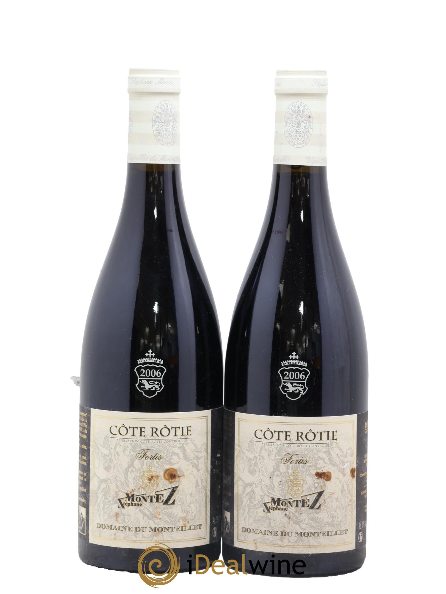 Côte-Rôtie Fortis Monteillet (Domaine du) - Stéphane Montez 2006 - Posten von 2 Flaschen - 0