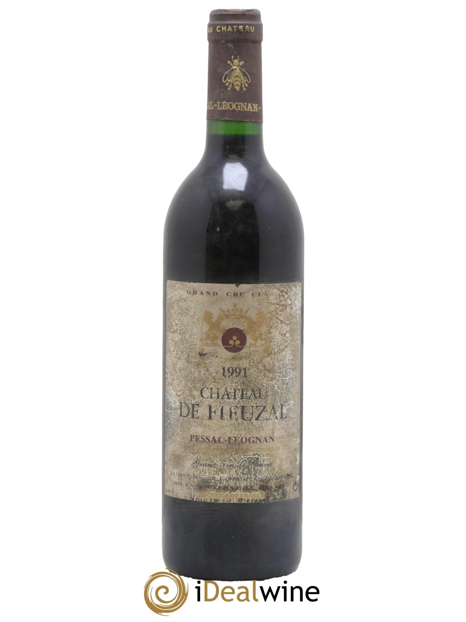 Château de Fieuzal Cru Classé de Graves 1991 - Lot de 1 bouteille - 0