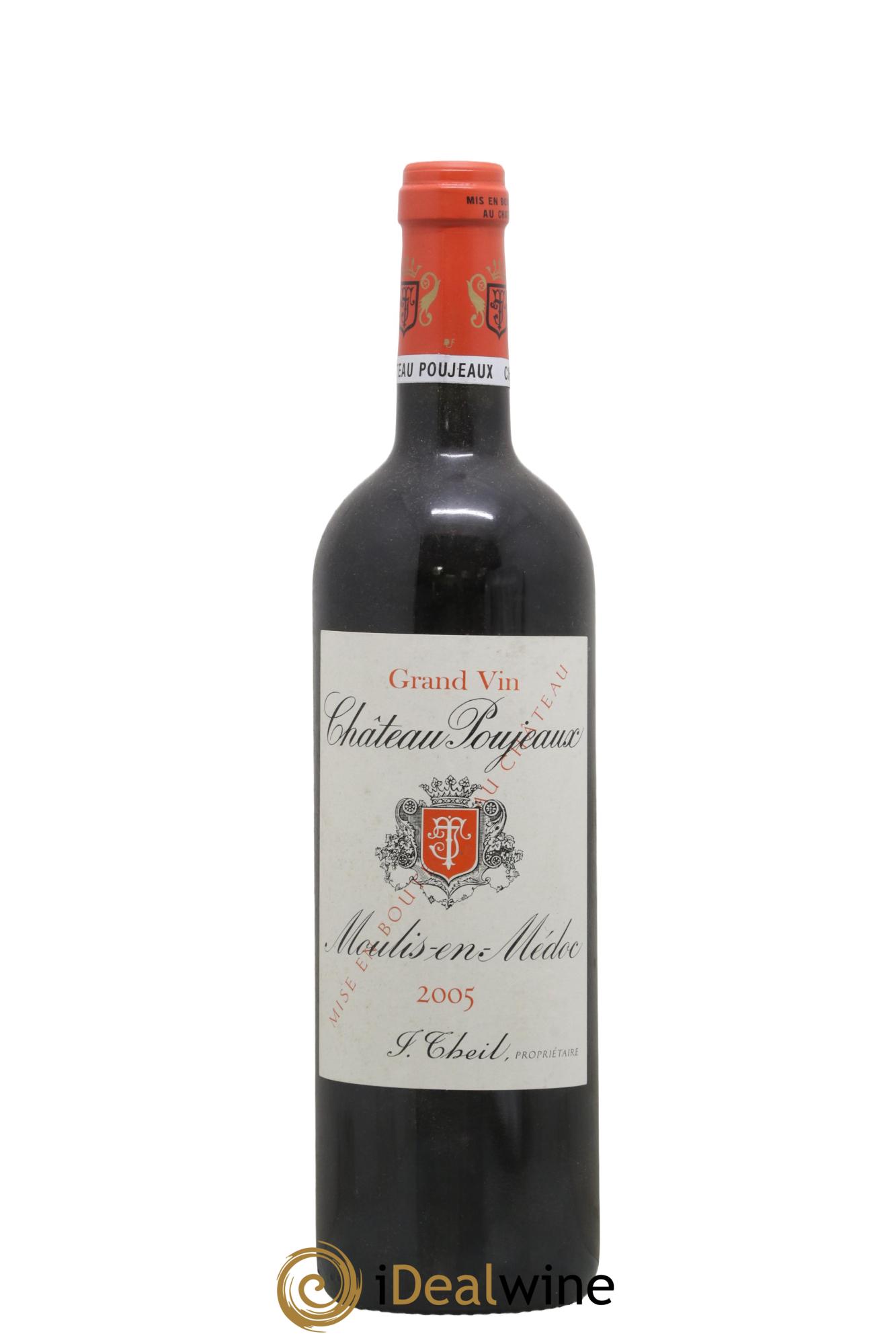 Château Poujeaux 2005 - Lot de 1 bouteille - 0