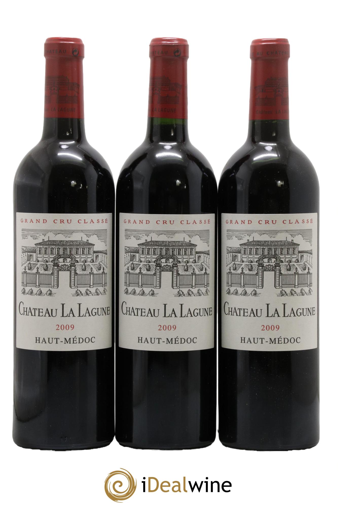 Château la Lagune 3ème Grand Cru Classé 2009 - Lot of 3 bottles - 0