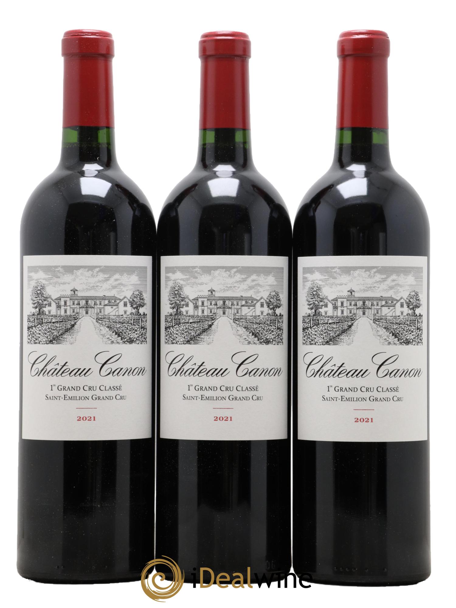 Château Canon 1er Grand Cru Classé B  2021 - Lot of 6 bottles - 2