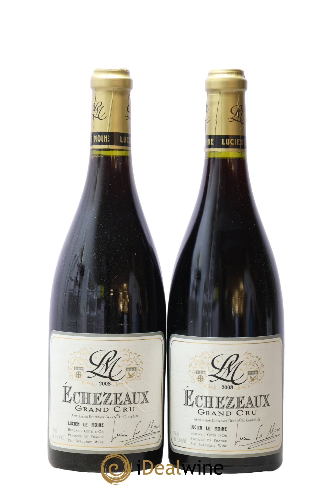 Echezeaux Grand Cru Lucien Le Moine 2008 - Lot of 2 bottles - 0