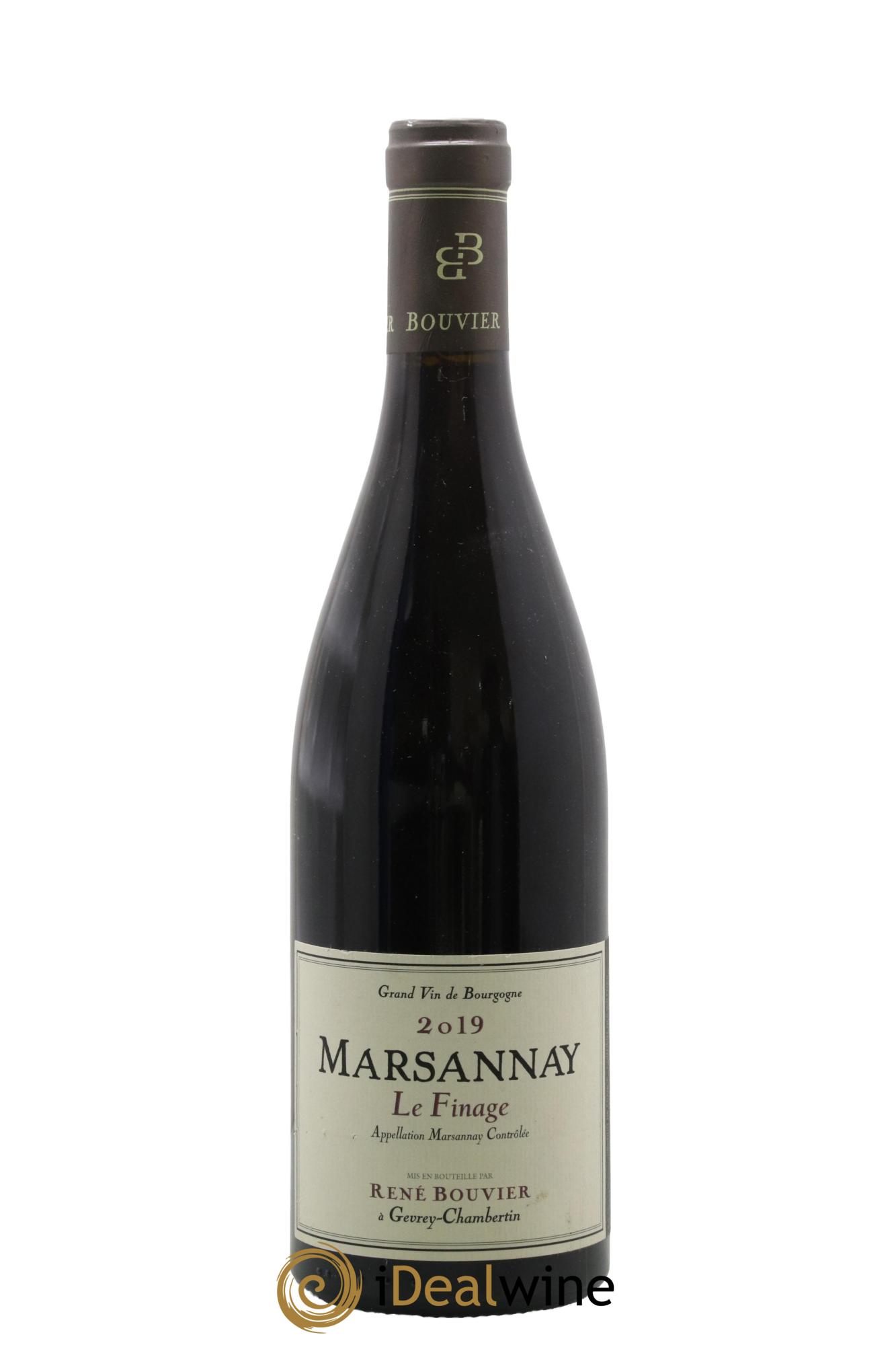 Marsannay Le Finage René Bouvier (Domaine) 2019 - Lot de 1 bouteille - 0