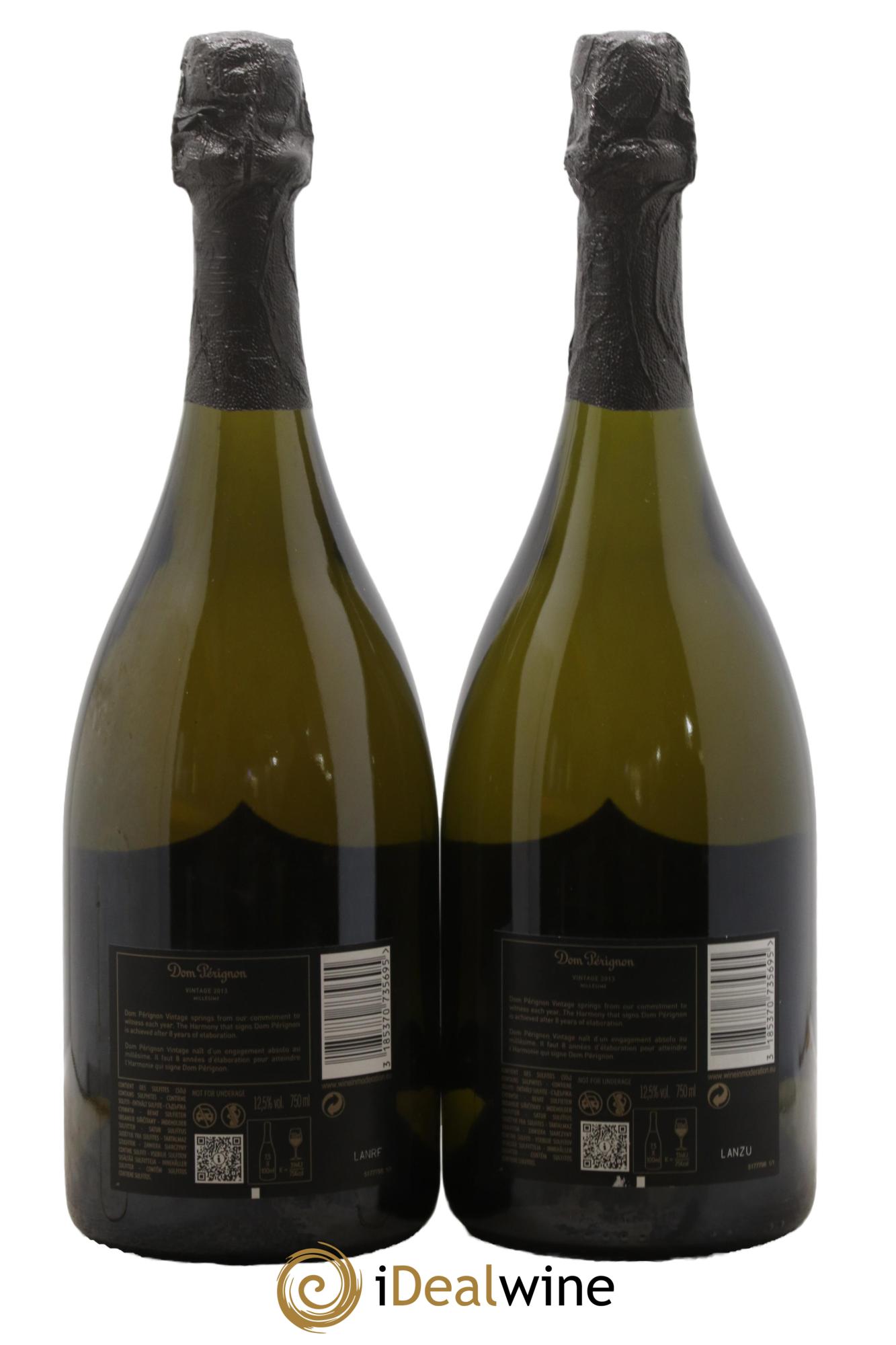 Brut Dom Pérignon 2013 - Lotto di 2 bottiglie - 1