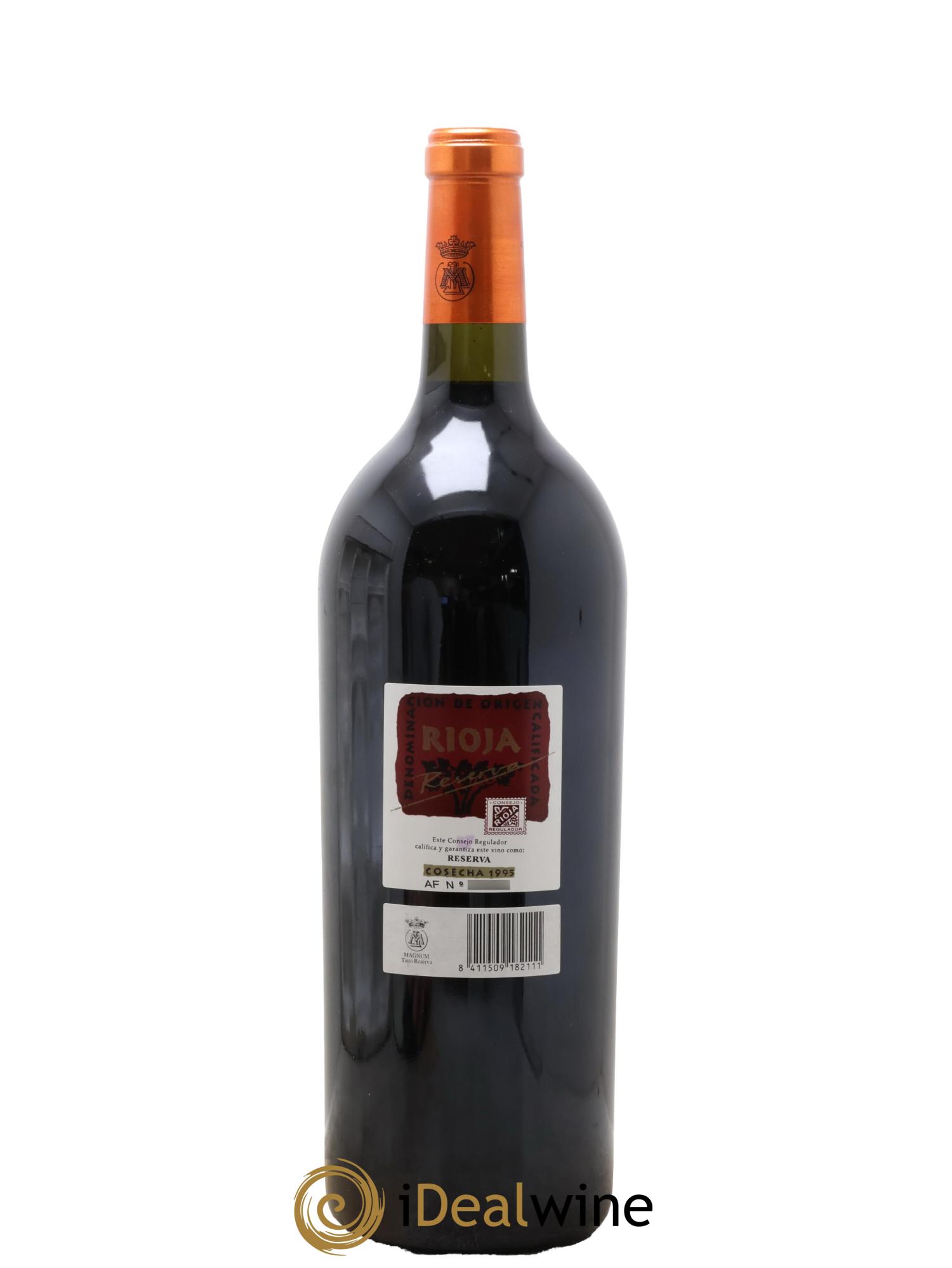 Rioja DOCA Castillo Ygay Reserva Especial Marqués de Murrieta  1995 - Lot de 1 magnum - 1