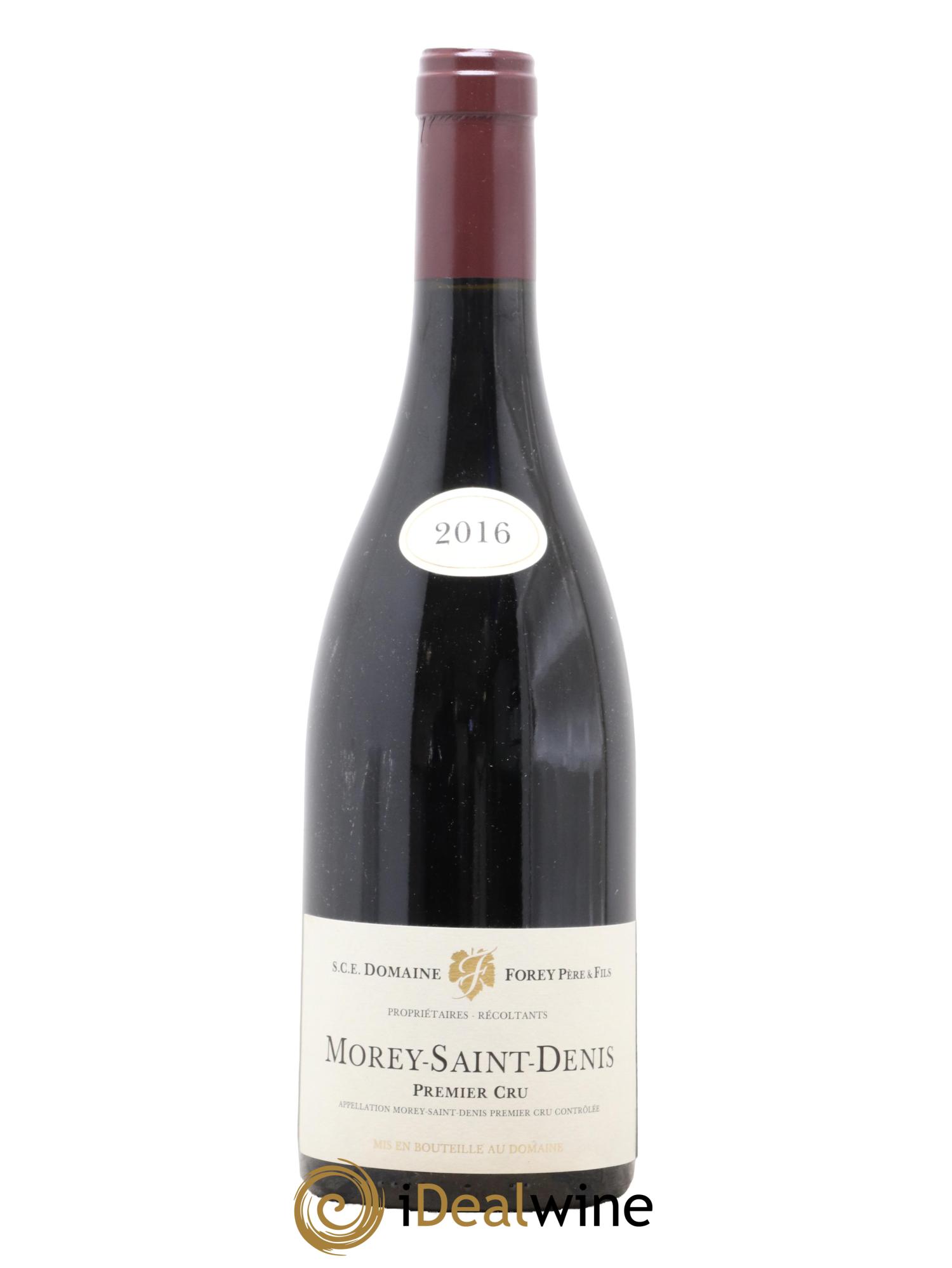Morey-Saint-Denis 1er Cru Forey Père et Fils (Domaine) 2016 - Lot de 1 bouteille - 0
