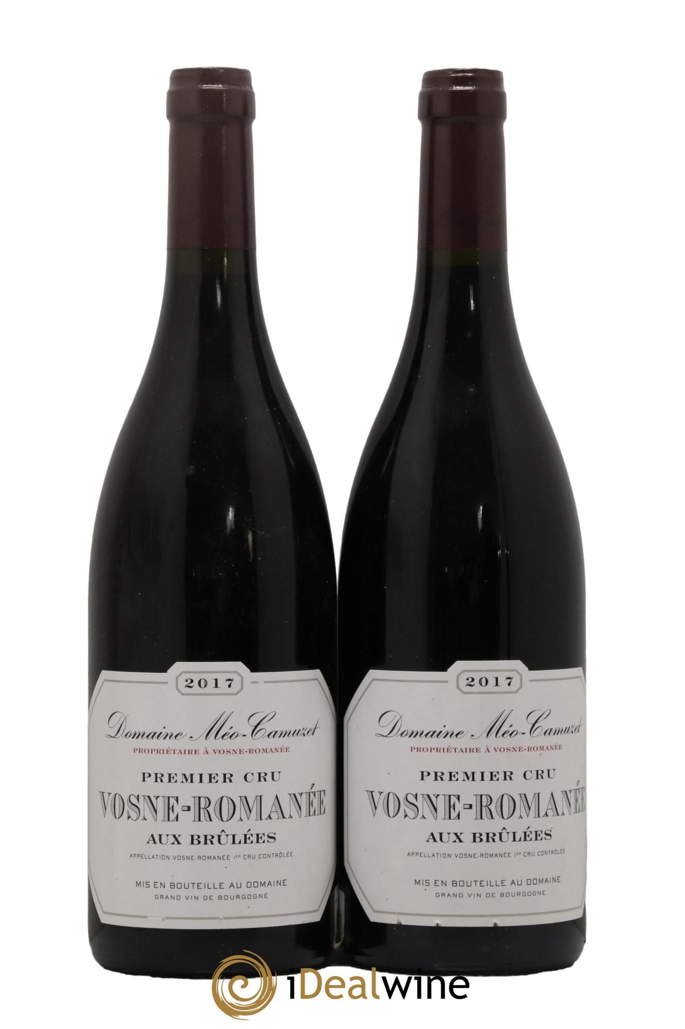Vosne-Romanée 1er Cru Aux Brûlées Méo-Camuzet (Domaine) 2017 - Lot de 2 bouteilles - 0