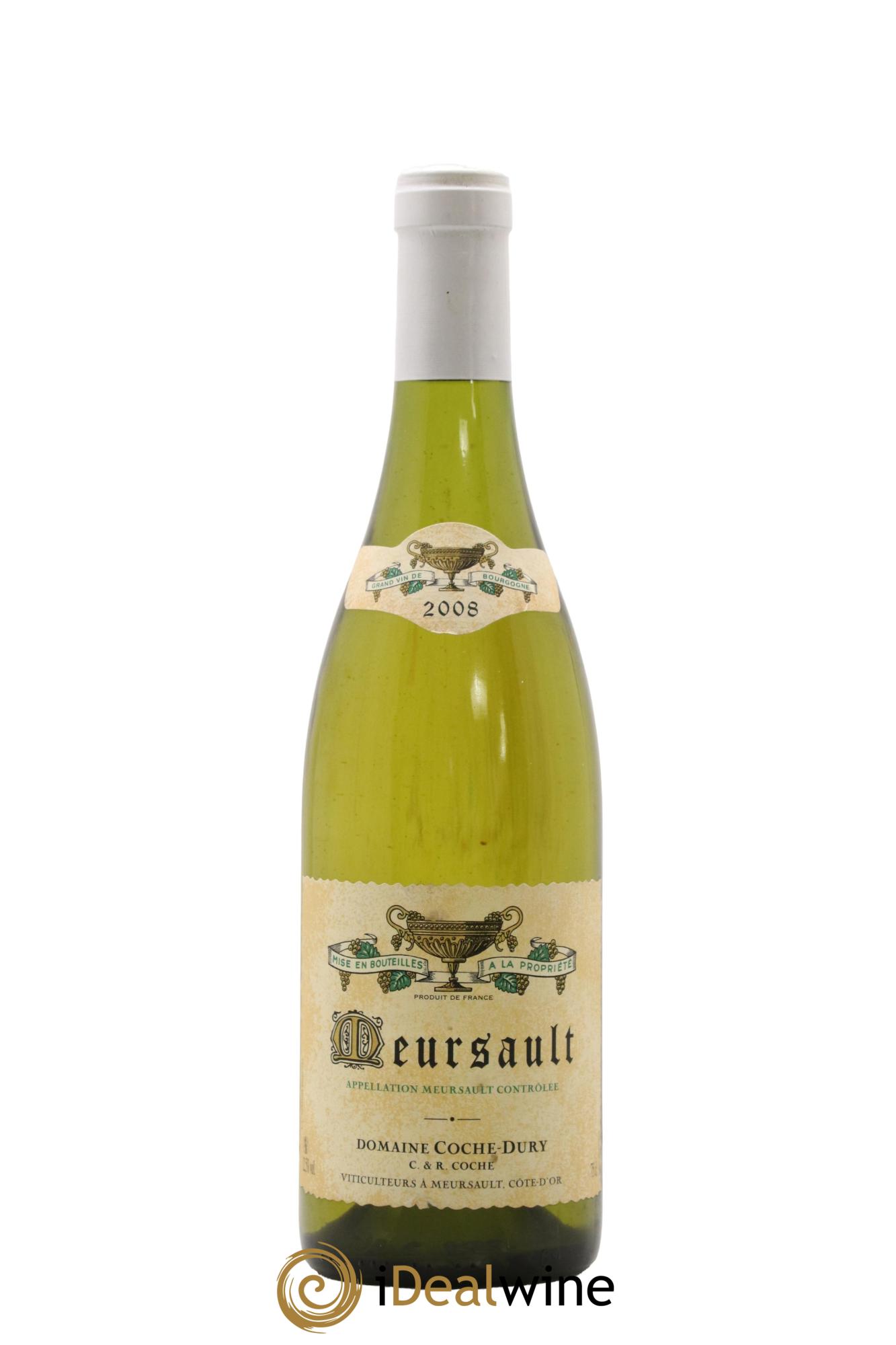 Meursault Coche Dury (Domaine) 2008 - Lot de 1 bouteille - 0