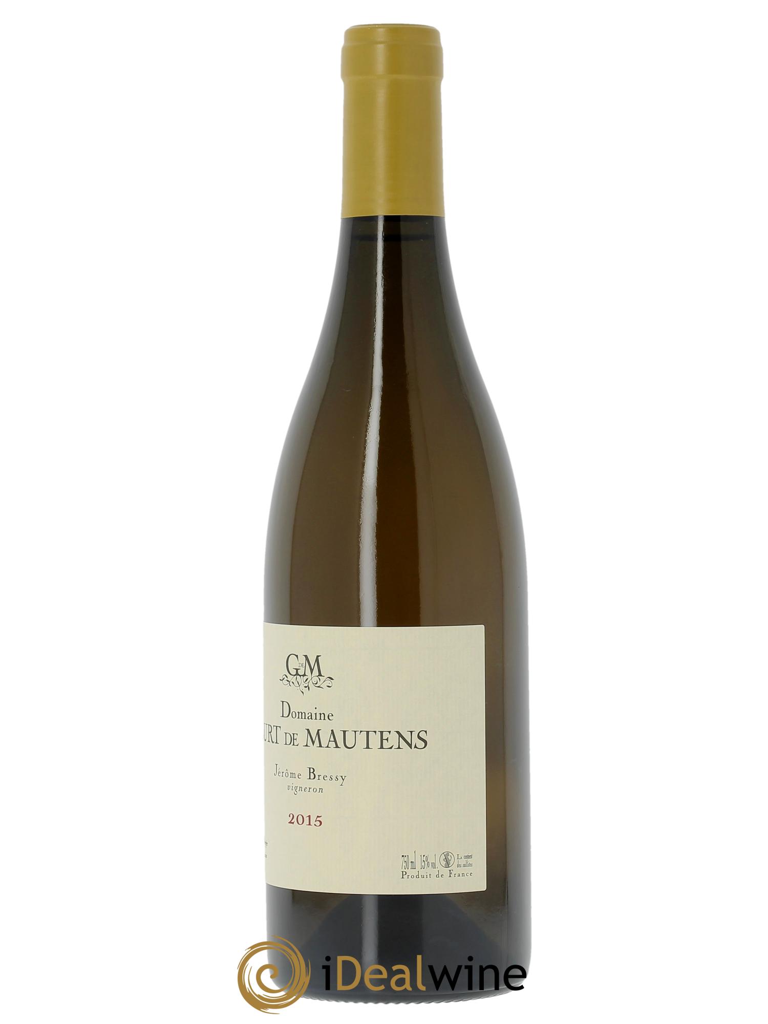 IGP Vaucluse (Vin de Pays de Vaucluse) Domaine Gourt de Mautens - Jérôme Bressy 2015 - Lot de 1 bouteille - 1