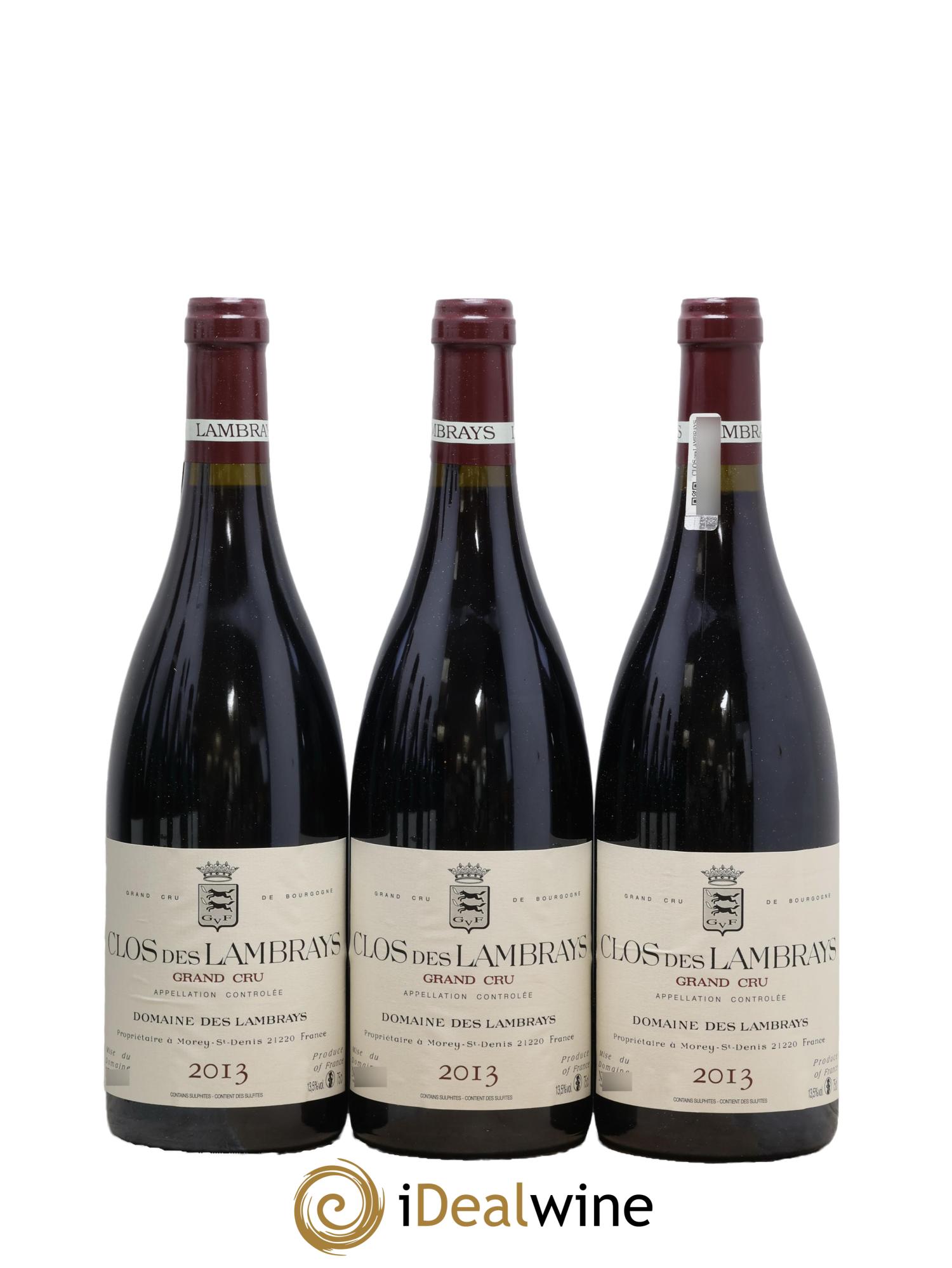 Clos des Lambrays Grand Cru Domaine des Lambrays 2013 - Lotto di 12 bottiglie - 1