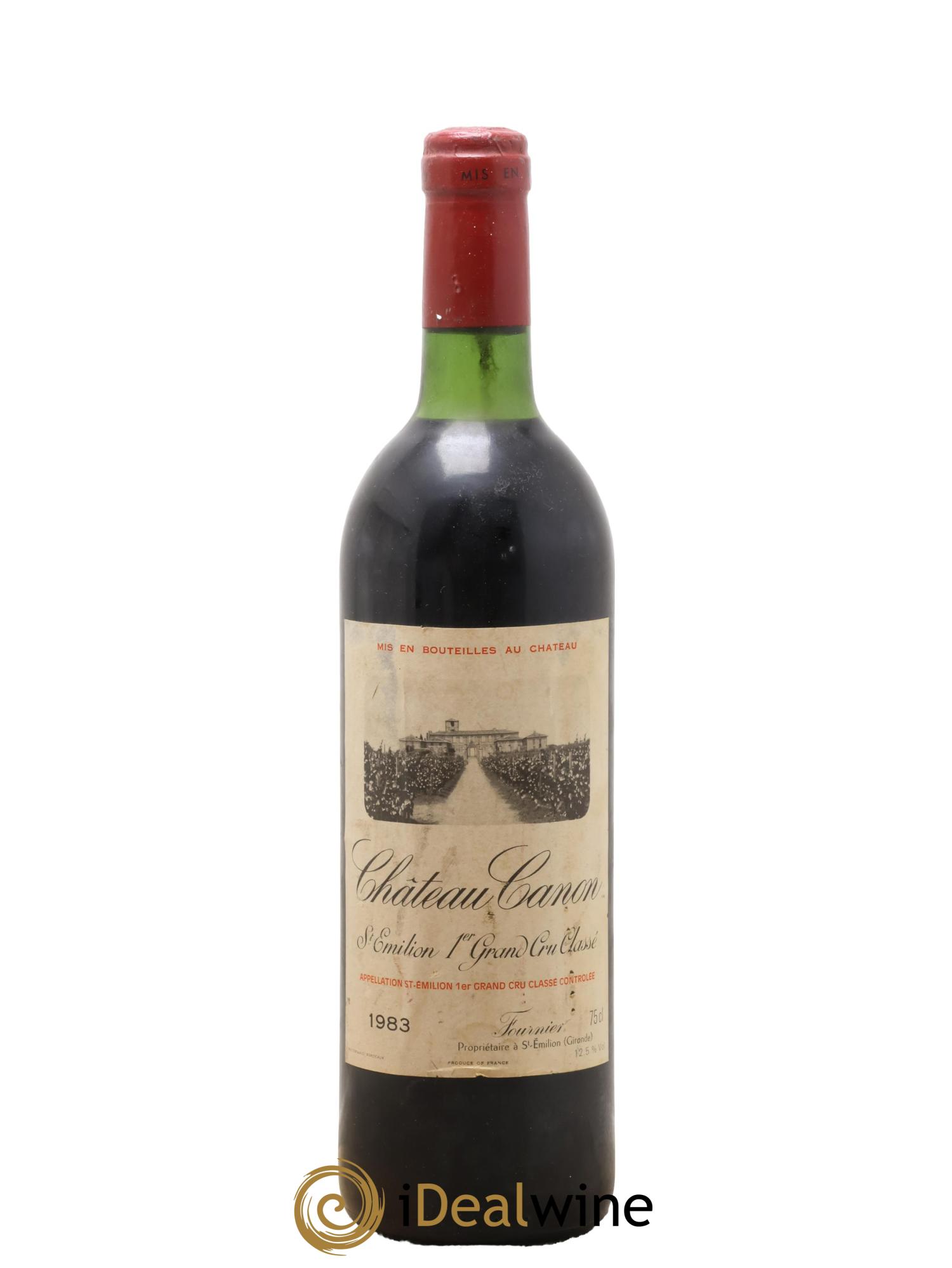 Château Canon 1er Grand Cru Classé B 1983 - Lotto di 1 bottiglia - 0