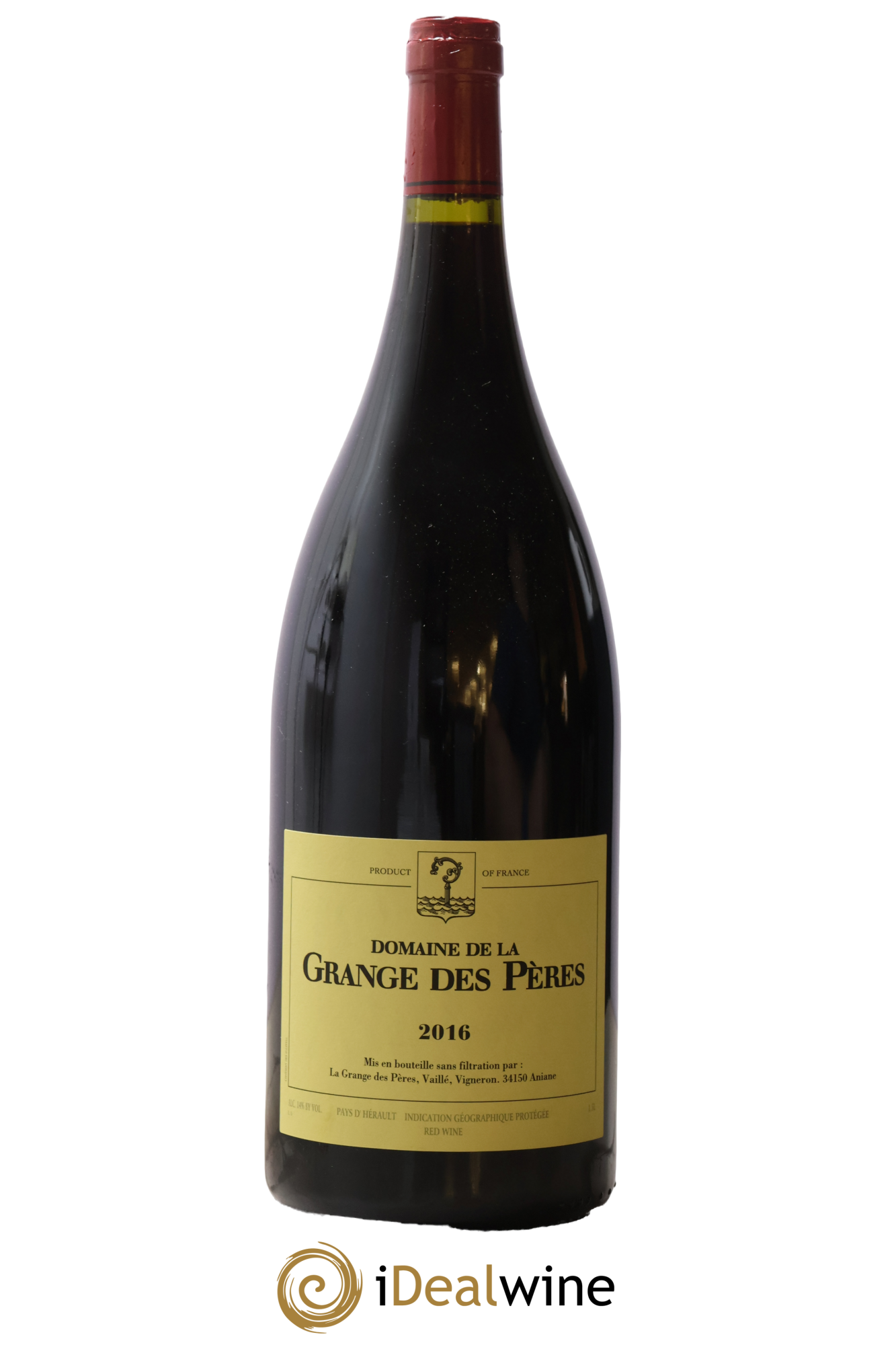 Pays d'Hérault Grange des Pères Laurent Vaillé 2016 - Lot de 1 magnum - 0
