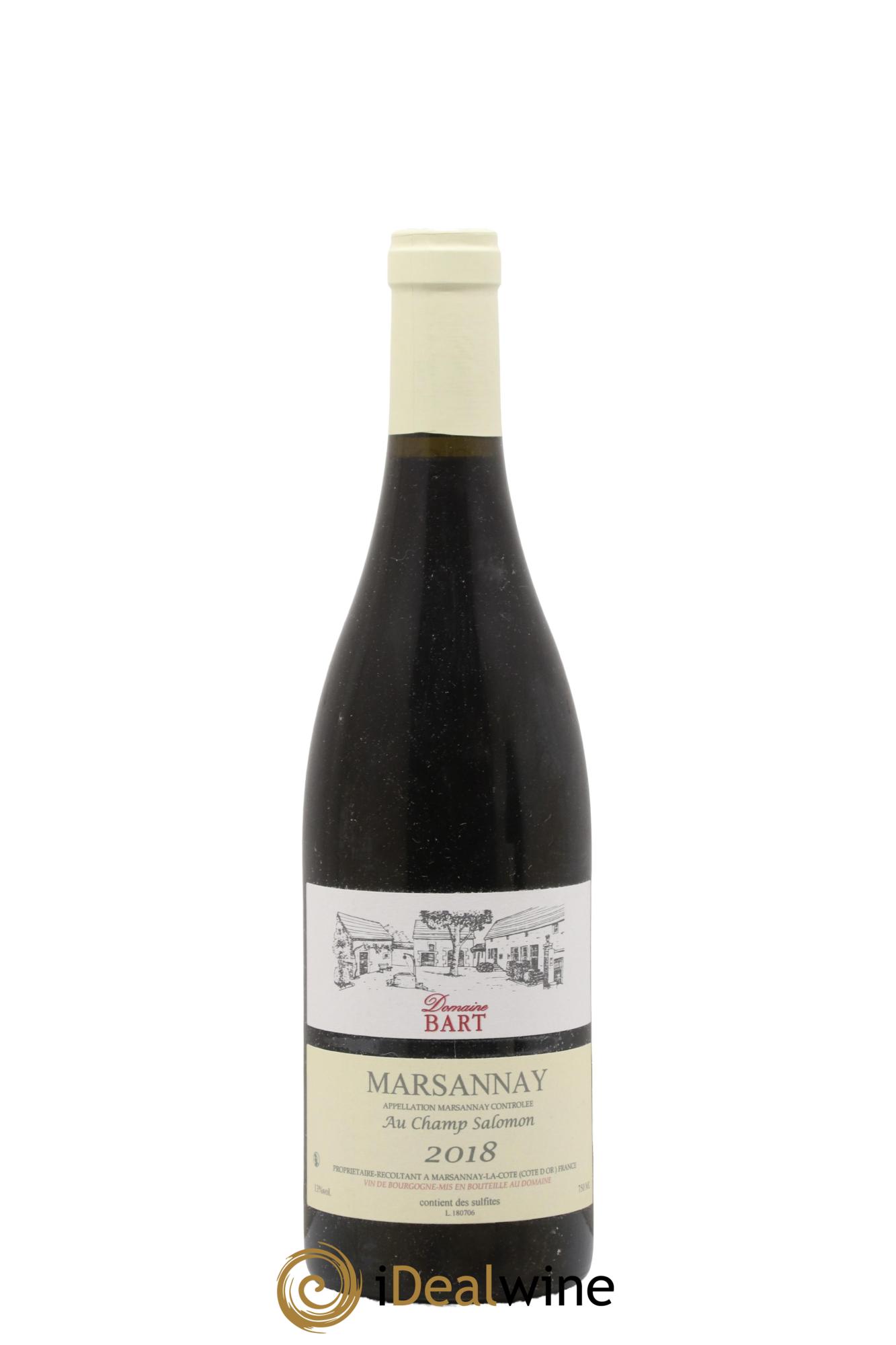 Marsannay Au Champ Salomon Bart (Domaine) 2018 - Lot de 1 bouteille - 0
