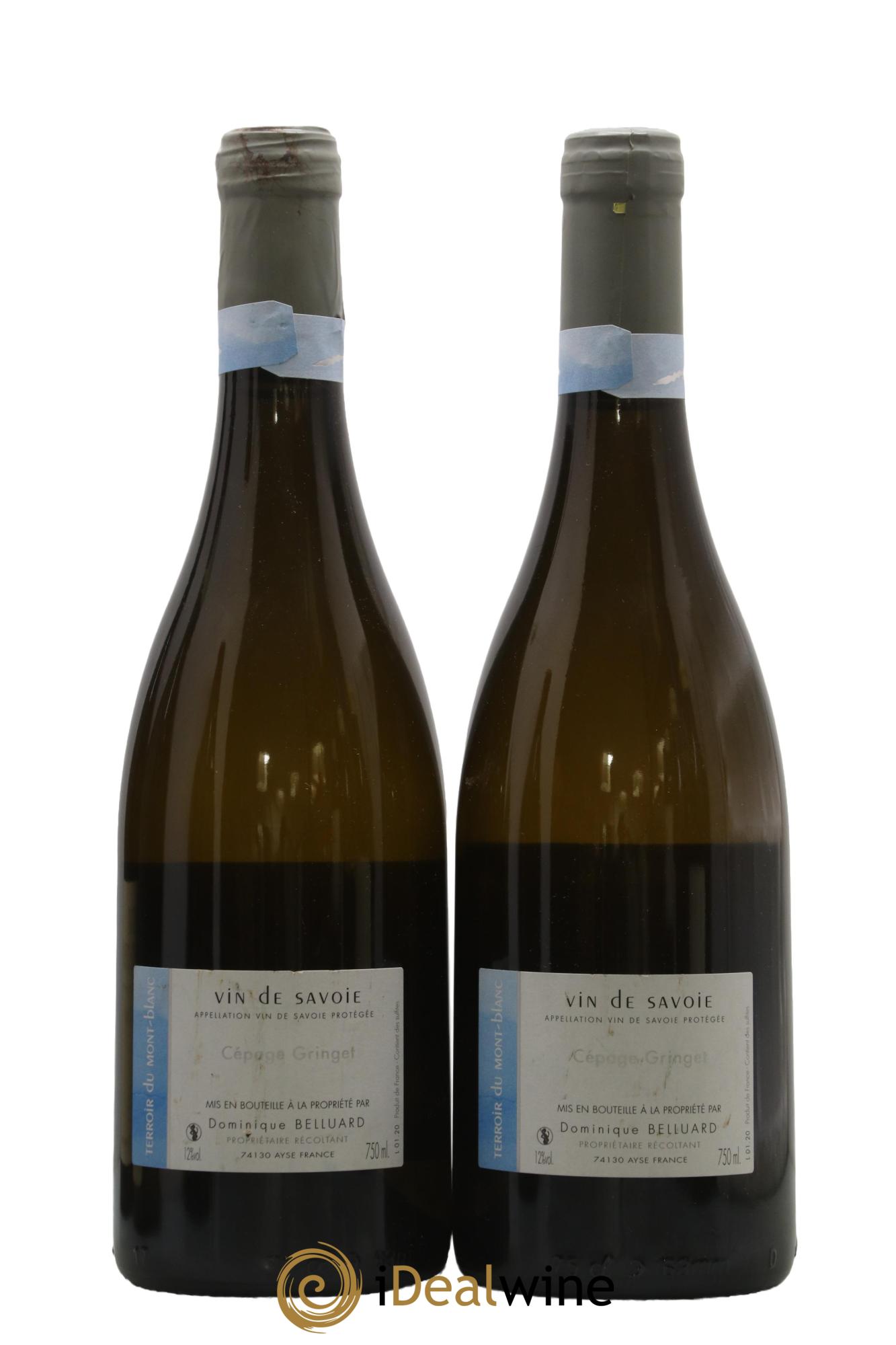 Vin de Savoie Eponyme Domaine Belluard 2020 - Lot de 2 bouteilles - 1