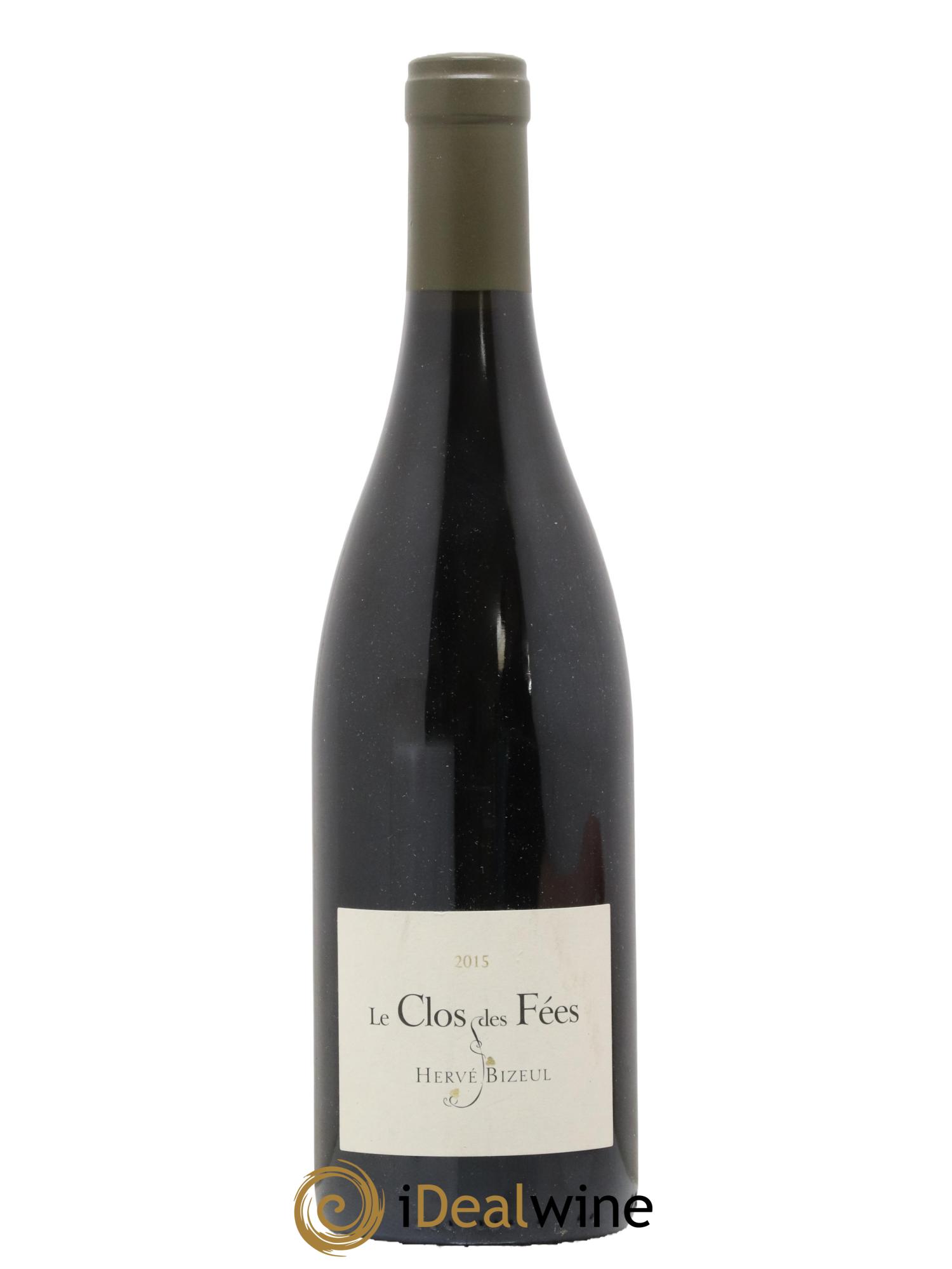 Côtes du Roussillon Villages Clos des Fées Hervé Bizeul 2015 - Posten von 1 Flasche - 0