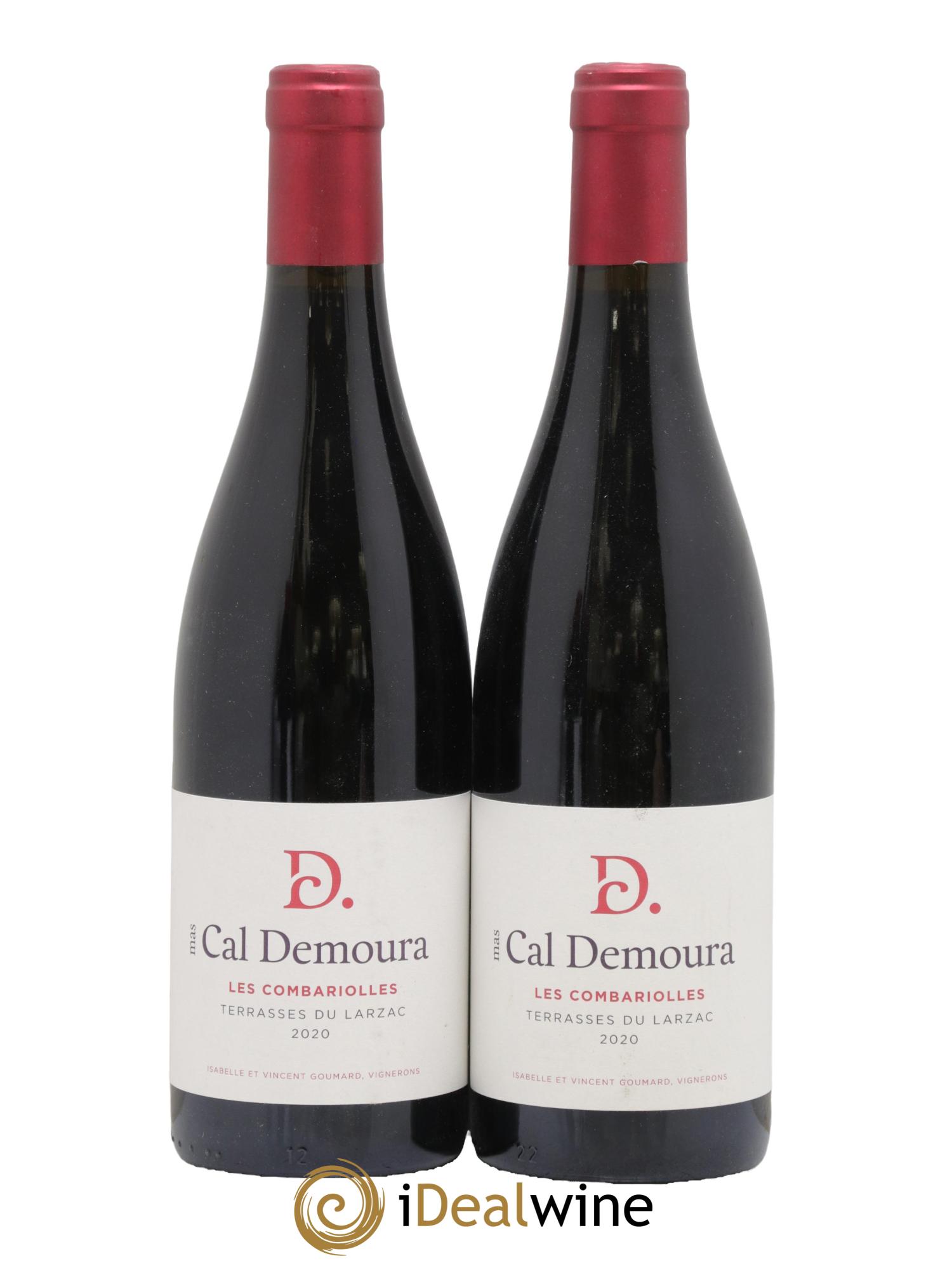 Terrasses du Larzac Les Combariolles Mas Cal Demoura 2020 - Posten von 2 Flaschen - 0