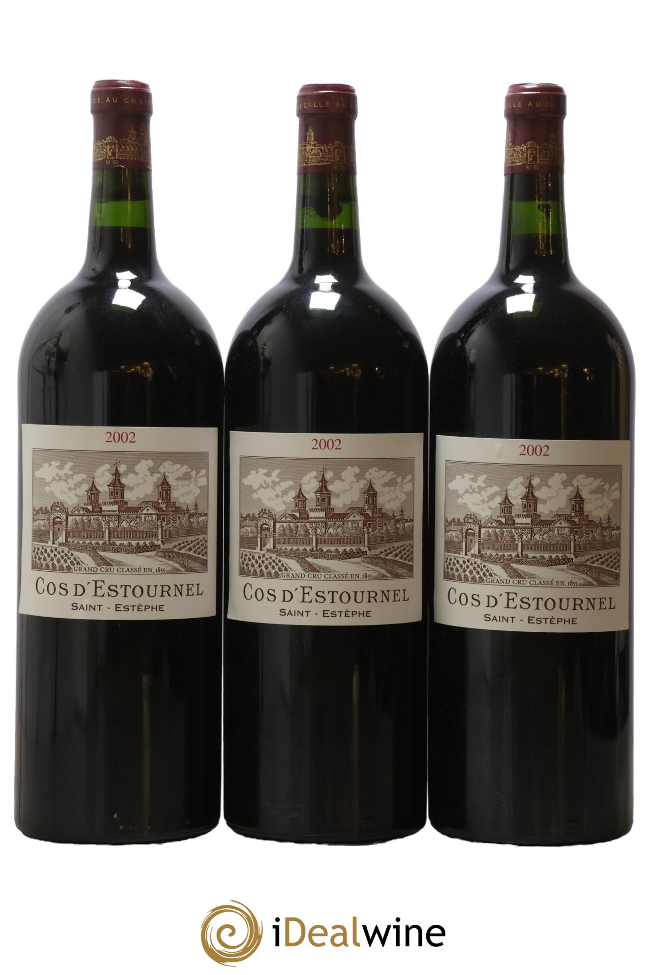 Cos d'Estournel 2ème Grand Cru Classé 2002 - Posten von 6 Magnum - 2