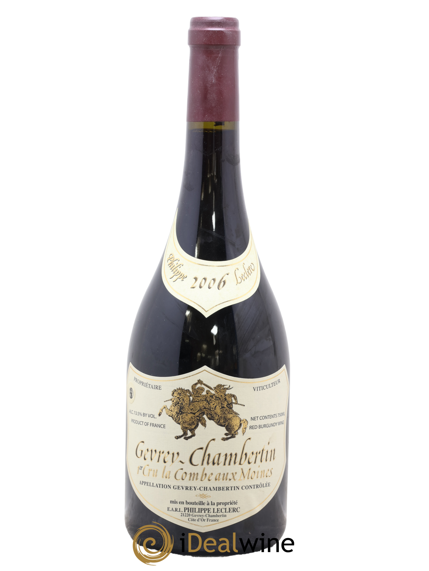 Gevrey-Chambertin 1er Cru La Combe aux Moines Philippe Leclerc 2006 - Lote de 1 botella - 0