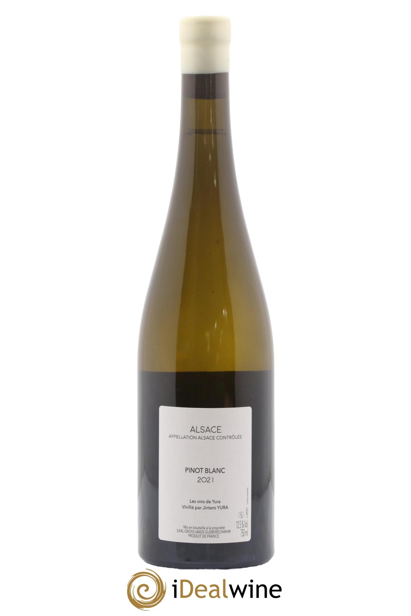 Alsace L'abeille et le papillon Jintaro Yura 2021 - Lot de 1 bouteille - 1