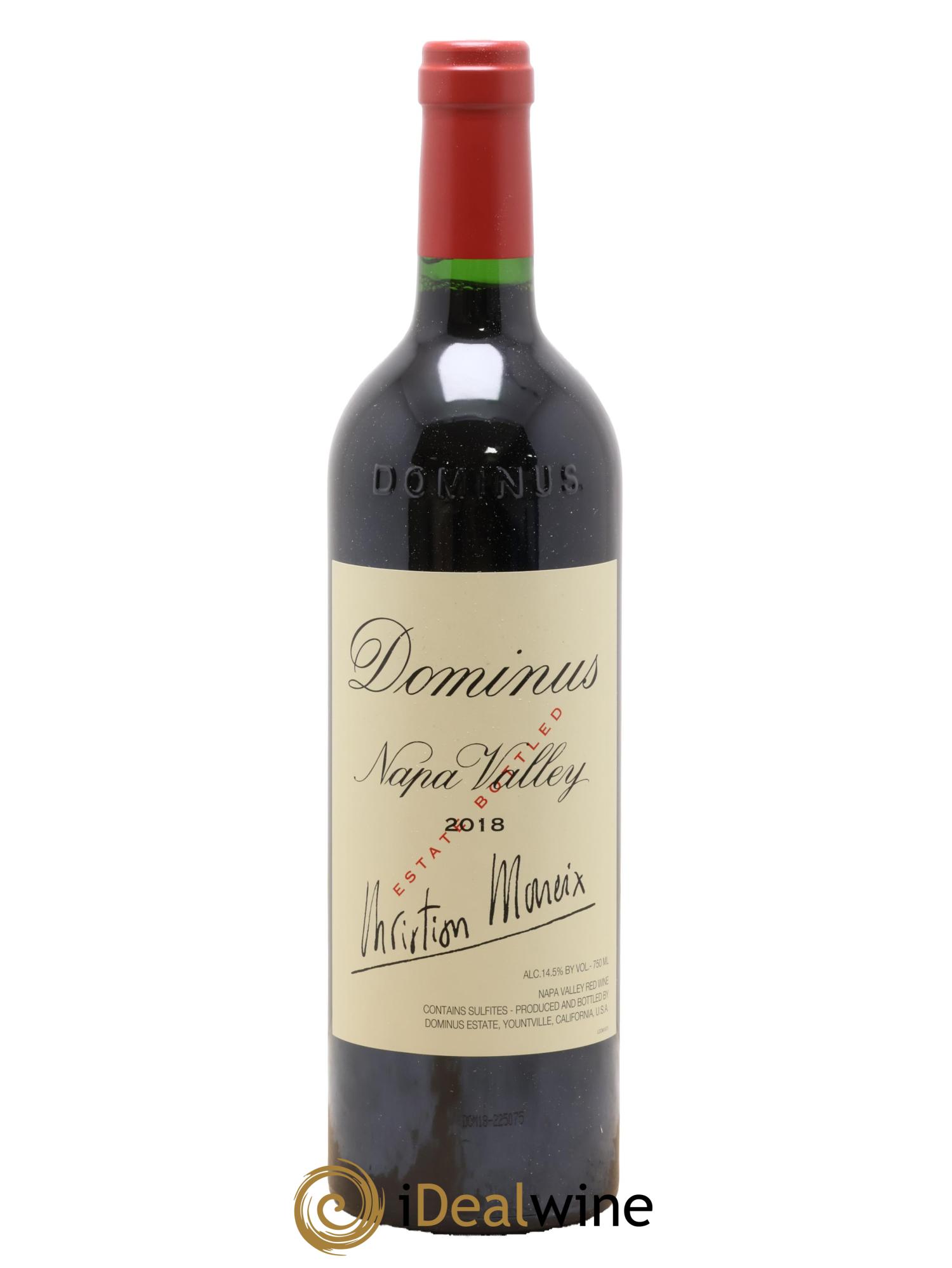 Napa Valley Dominus Christian Moueix 2018 - Lot of 1 bottle - 0