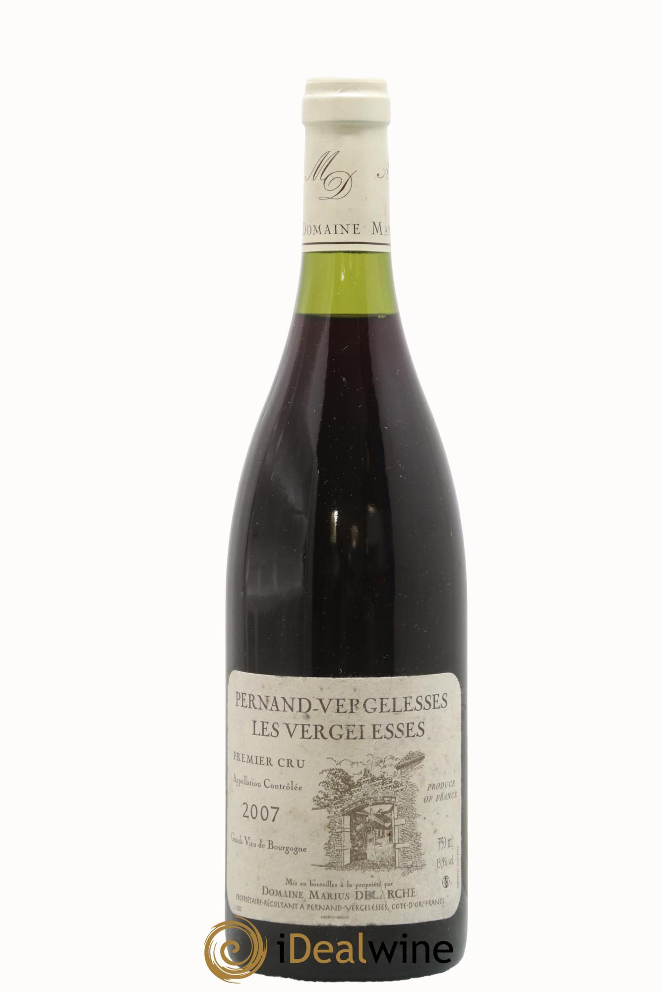 Pernand-Vergelesses 1er Cru Les Vergelesses Marius Delarche 2007 - Lotto di 1 bottiglia - 0