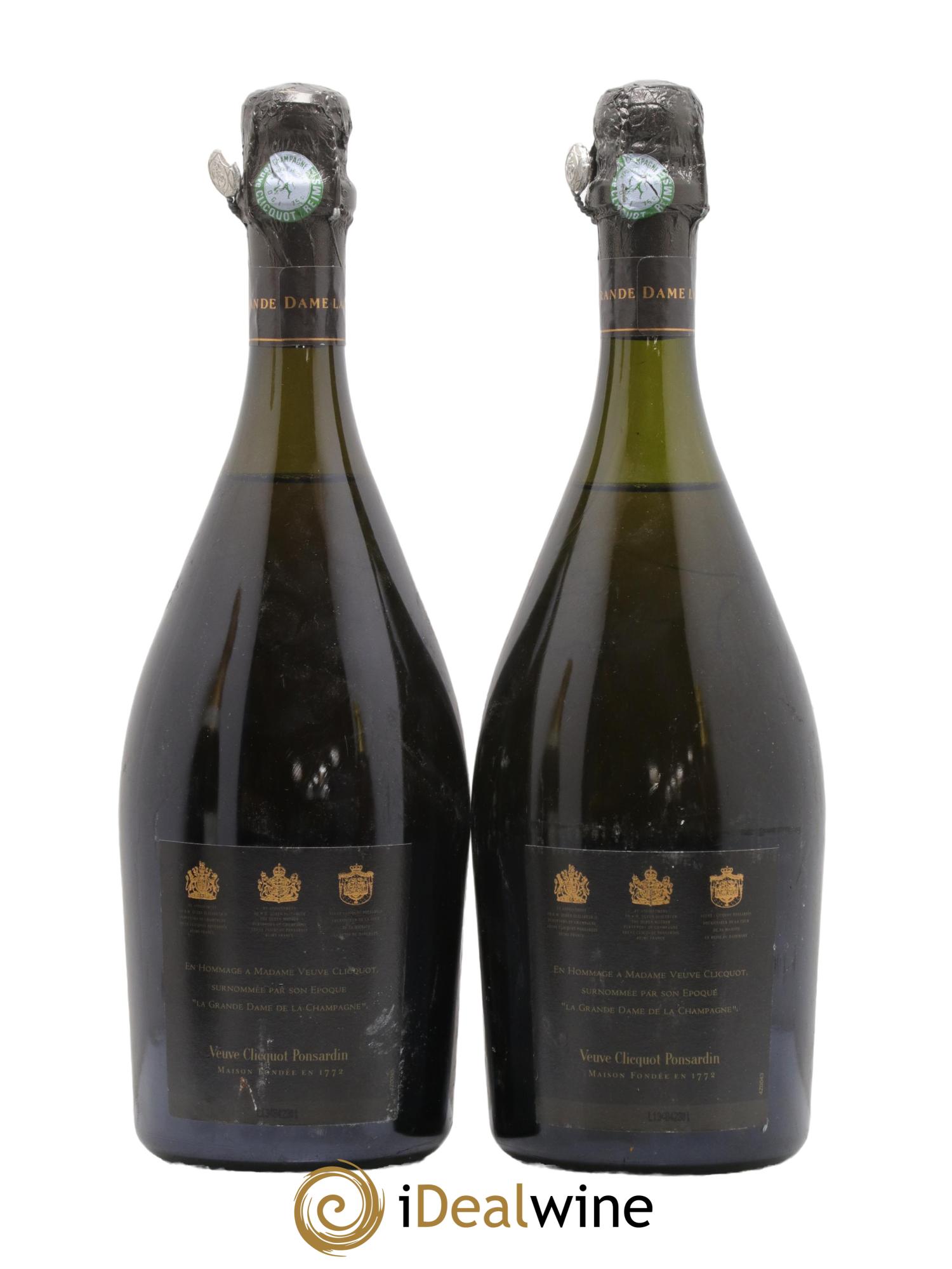La Grande Dame Veuve Clicquot 1985 - Lot de 2 bouteilles - 1
