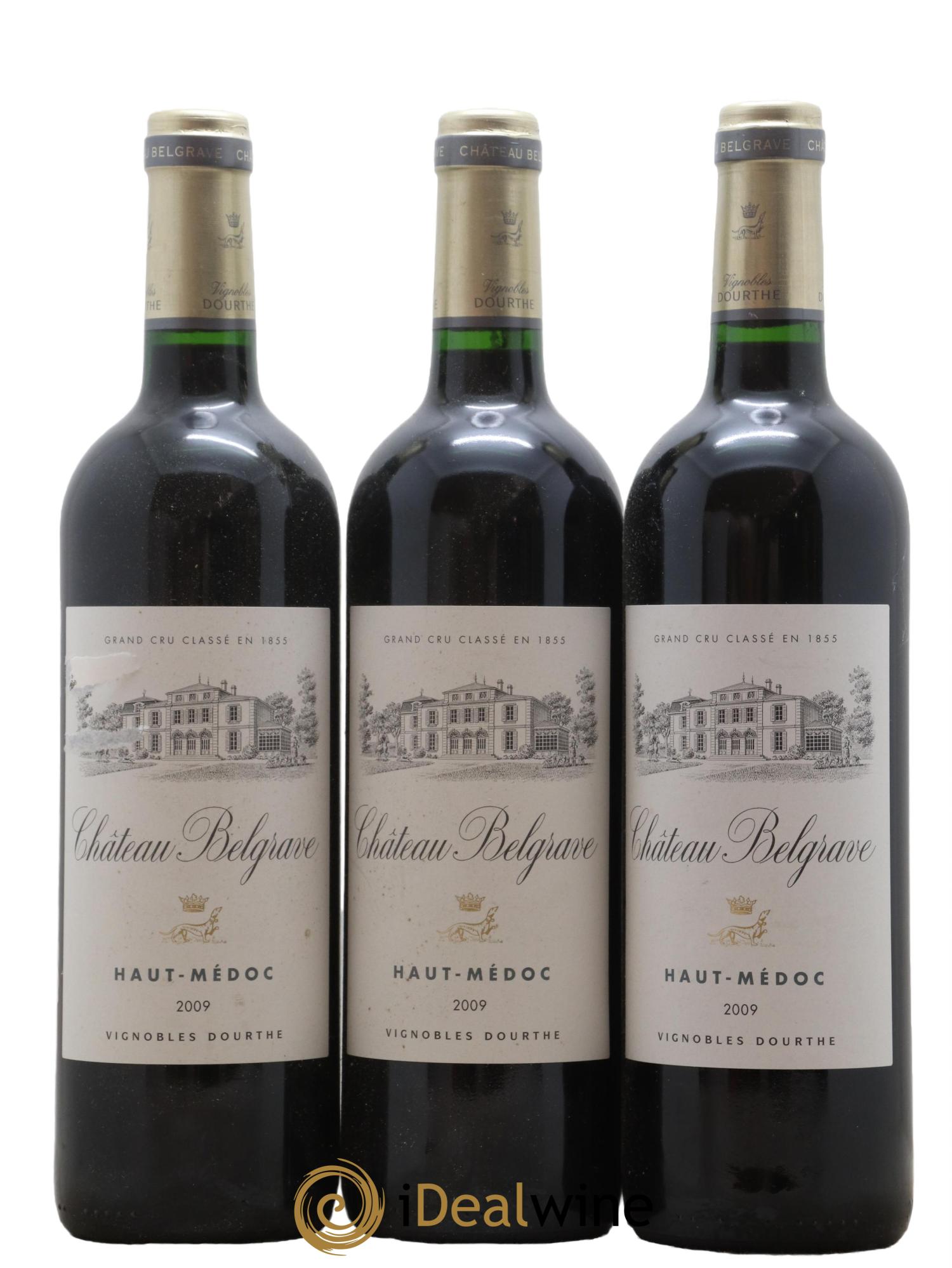 Château Belgrave 5ème Grand Cru Classé  2009 - Lot of 6 bottles - 2