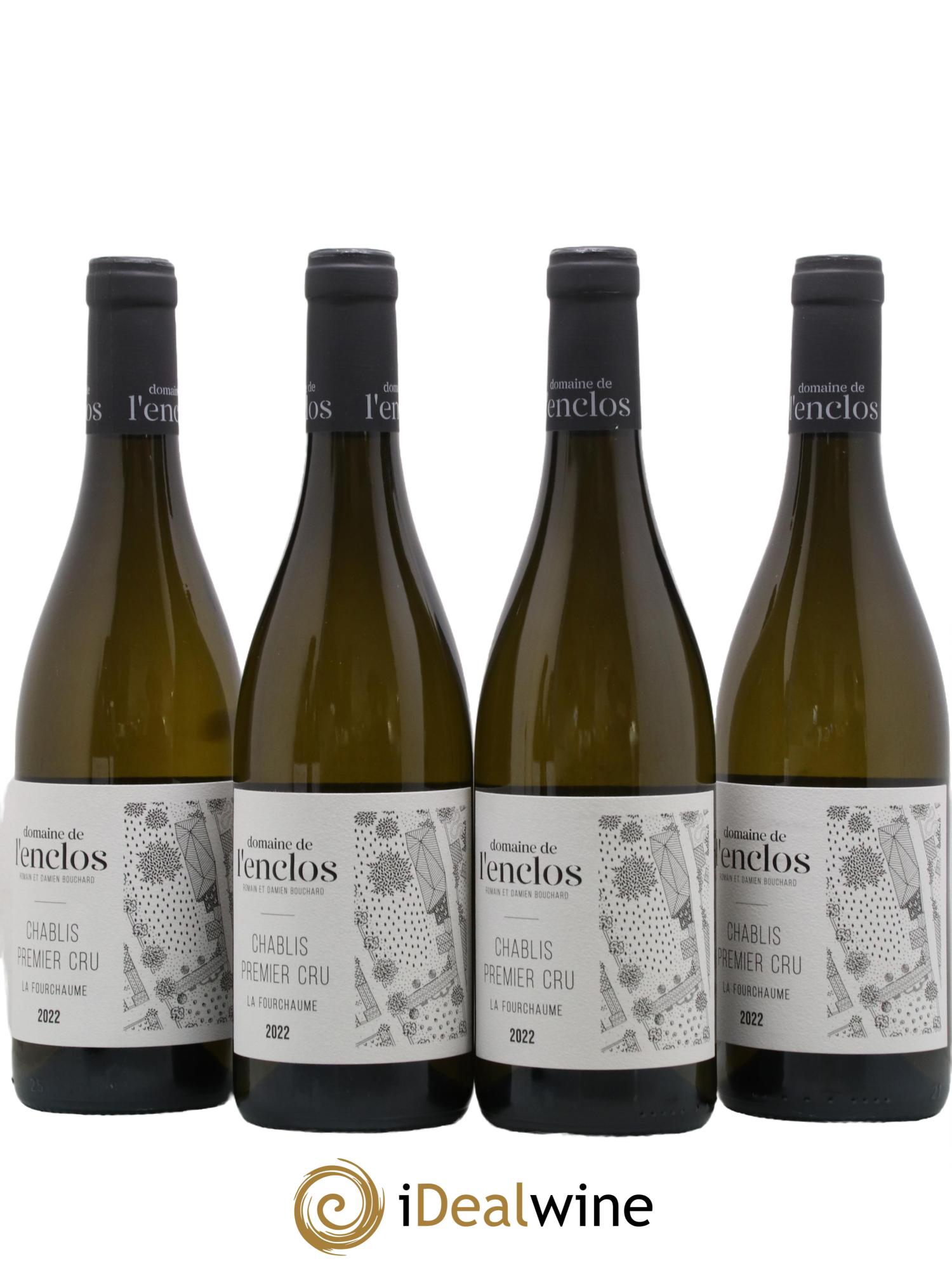 Chablis 1er Cru Fourchaume Domaine de L'Enclos 2022 - Posten von 4 Flaschen - 0