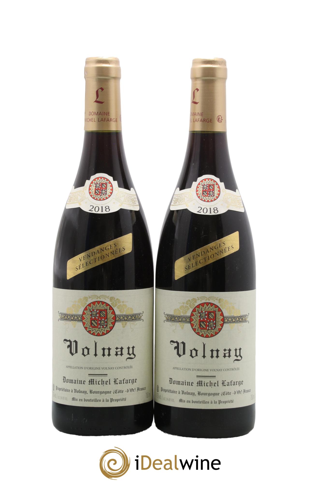 Volnay Vendanges sélectionnées Lafarge (Domaine) 2018 - Posten von 2 Flaschen - 0