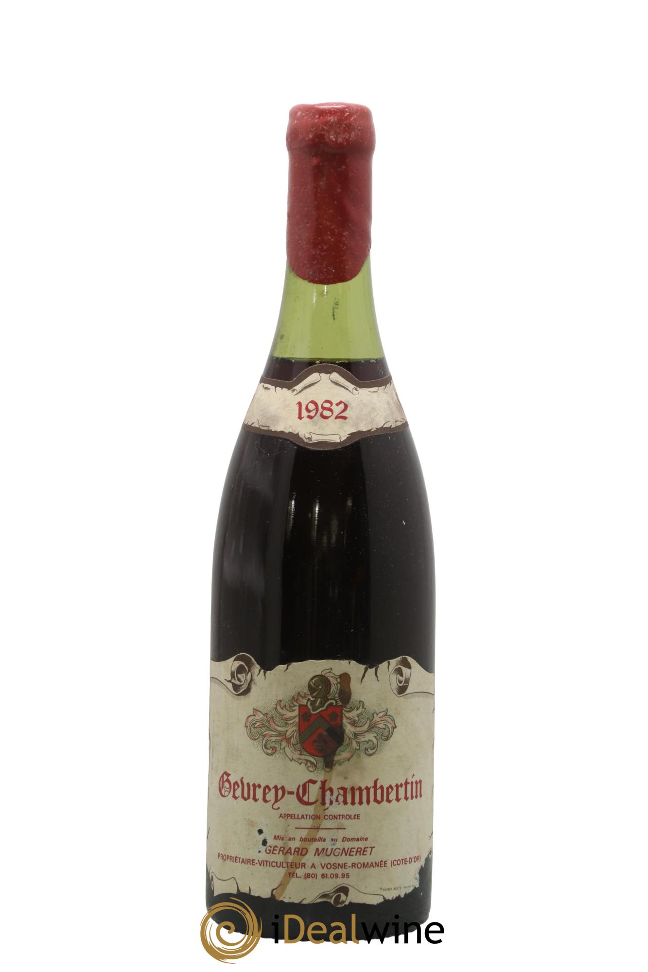 Gevrey-Chambertin Gérard Mugneret 1982 - Lot of 1 bottle - 0