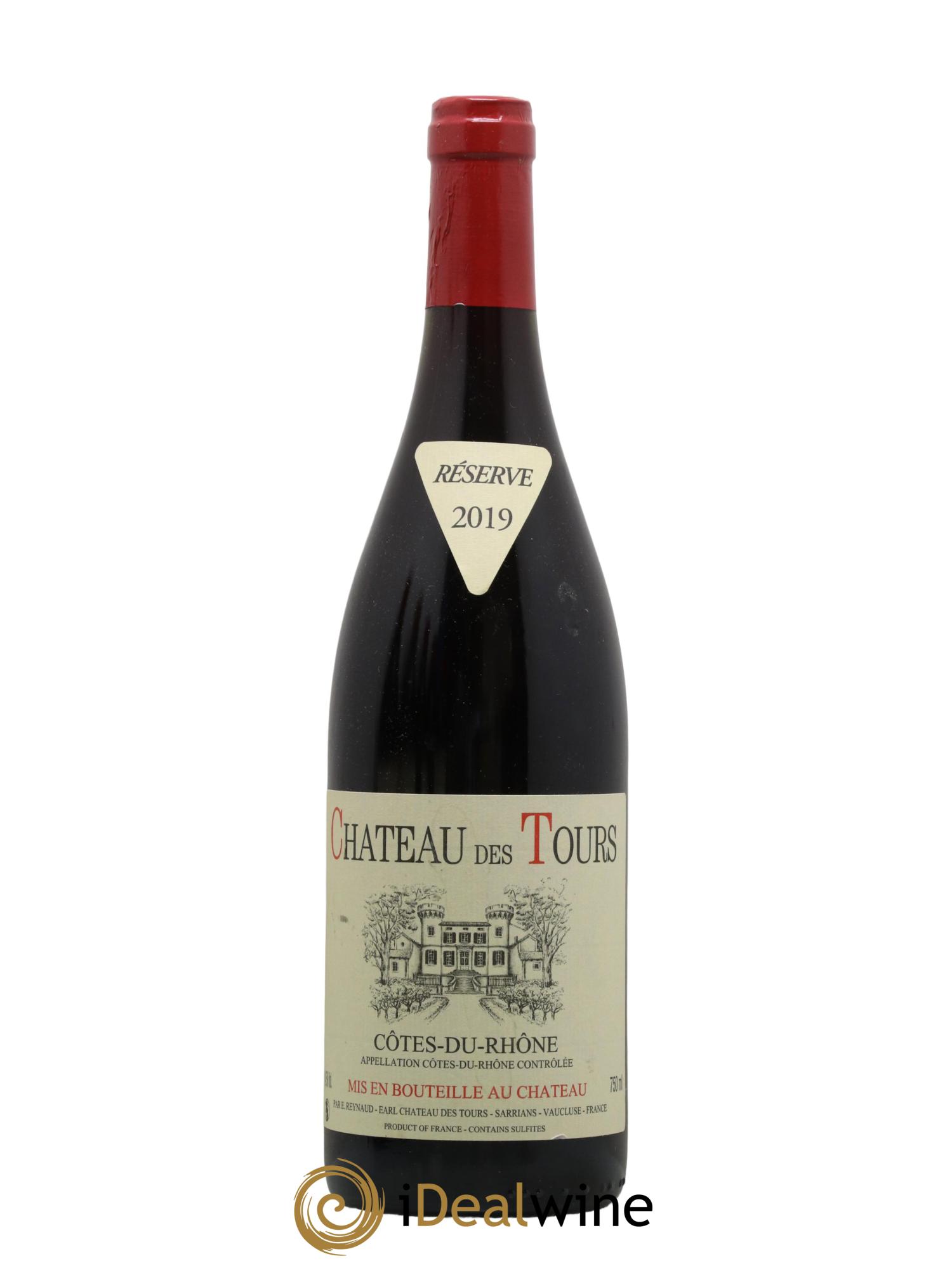 Côtes-du-Rhône Château des Tours Emmanuel Reynaud 2019 - Lot de 1 bouteille - 0