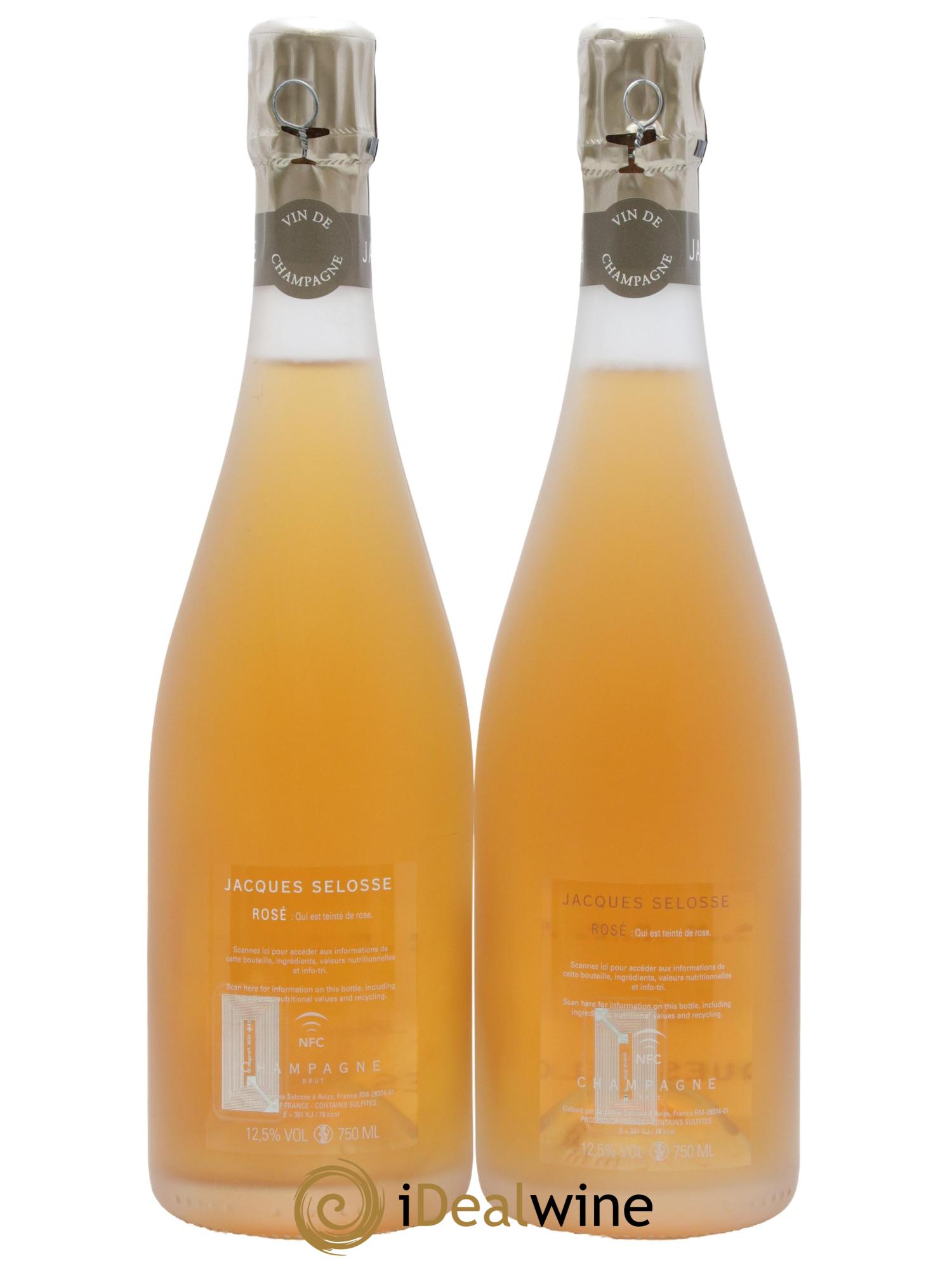 Rosé Brut Jacques Selosse - Lot de 2 bouteilles - 1