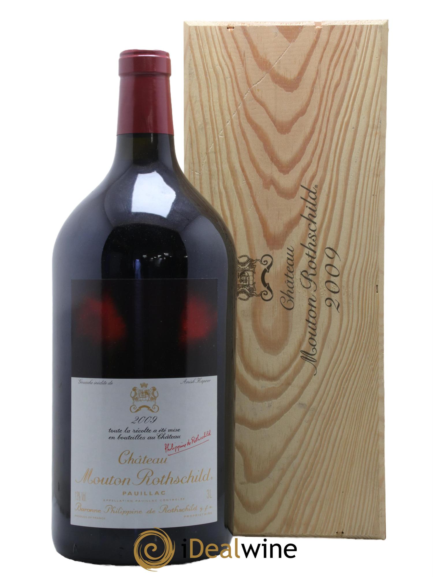 Château Mouton Rothschild 1er Grand Cru Classé 2009 - Lot de 1 double magnum - 2
