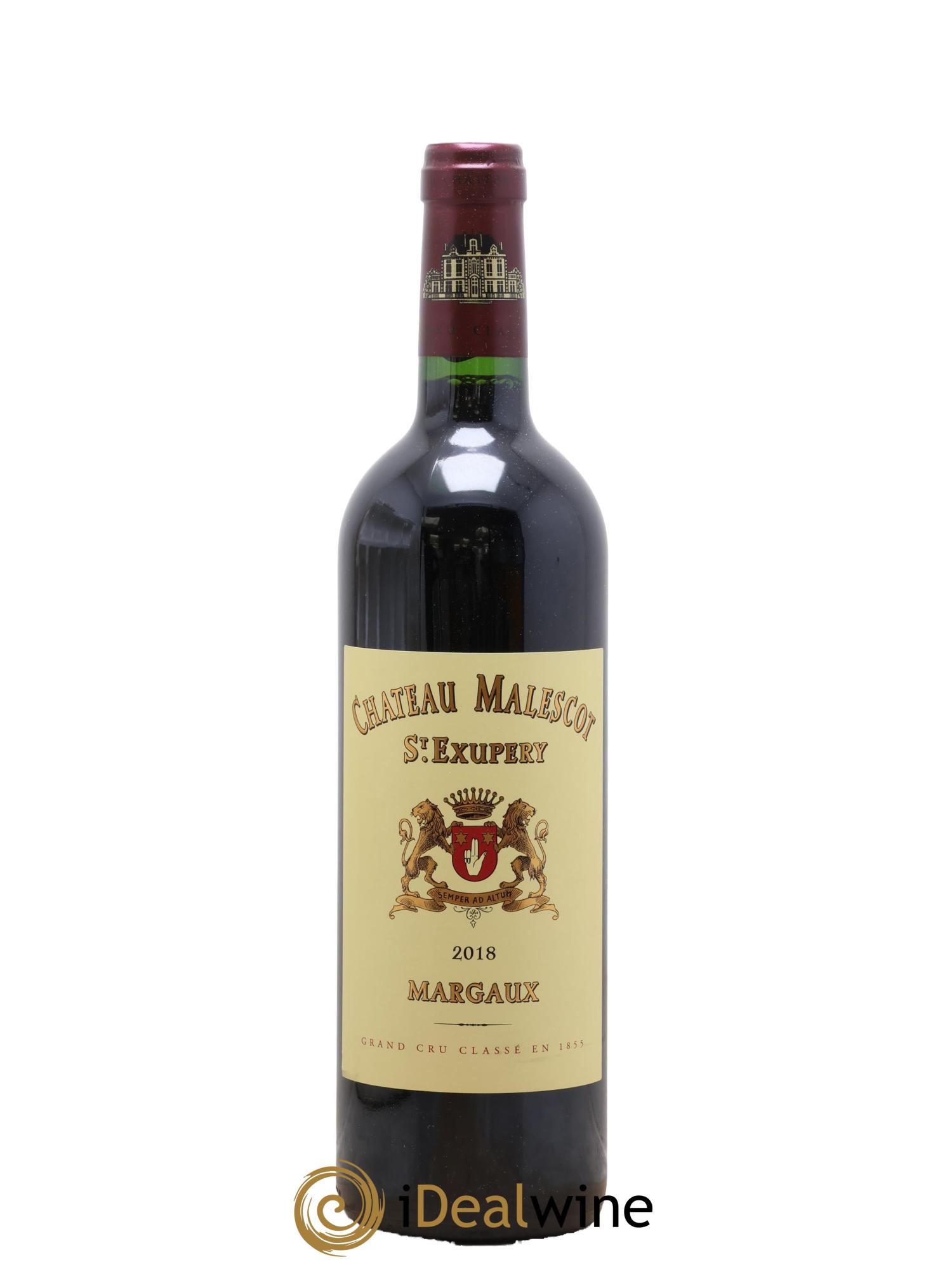 Château Malescot Saint-Exupéry 3ème Grand Cru Classé 2018 - Lot de 1 bouteille - 0