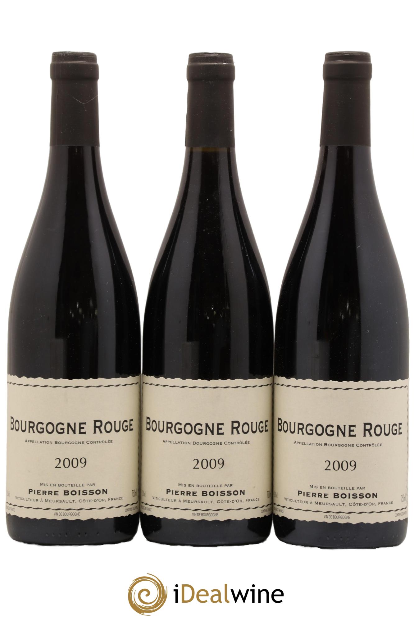 Bourgogne Pinot Noir Domaine Boisson 2009 - Lot de 3 bouteilles - 0