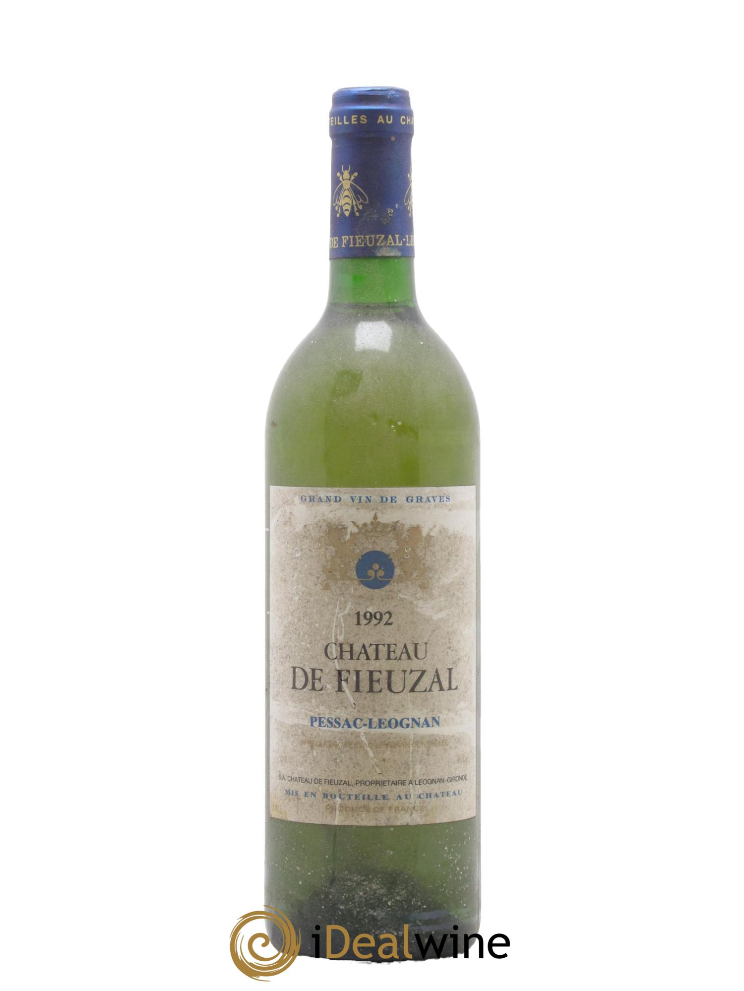 Château de Fieuzal 1992 - Lot de 1 bouteille - 0